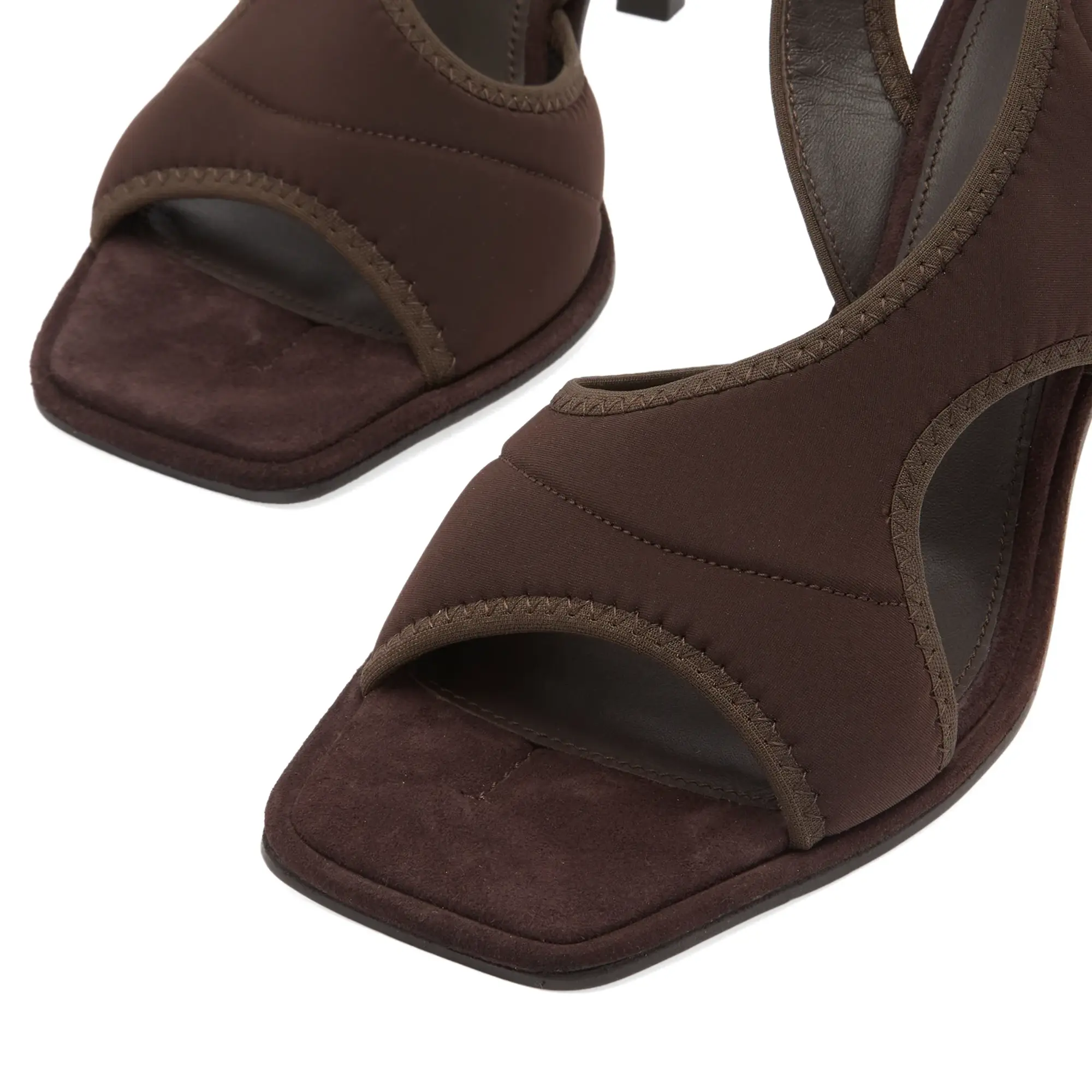 Represent Women's Asymmetric Stretch Heel Chocolate