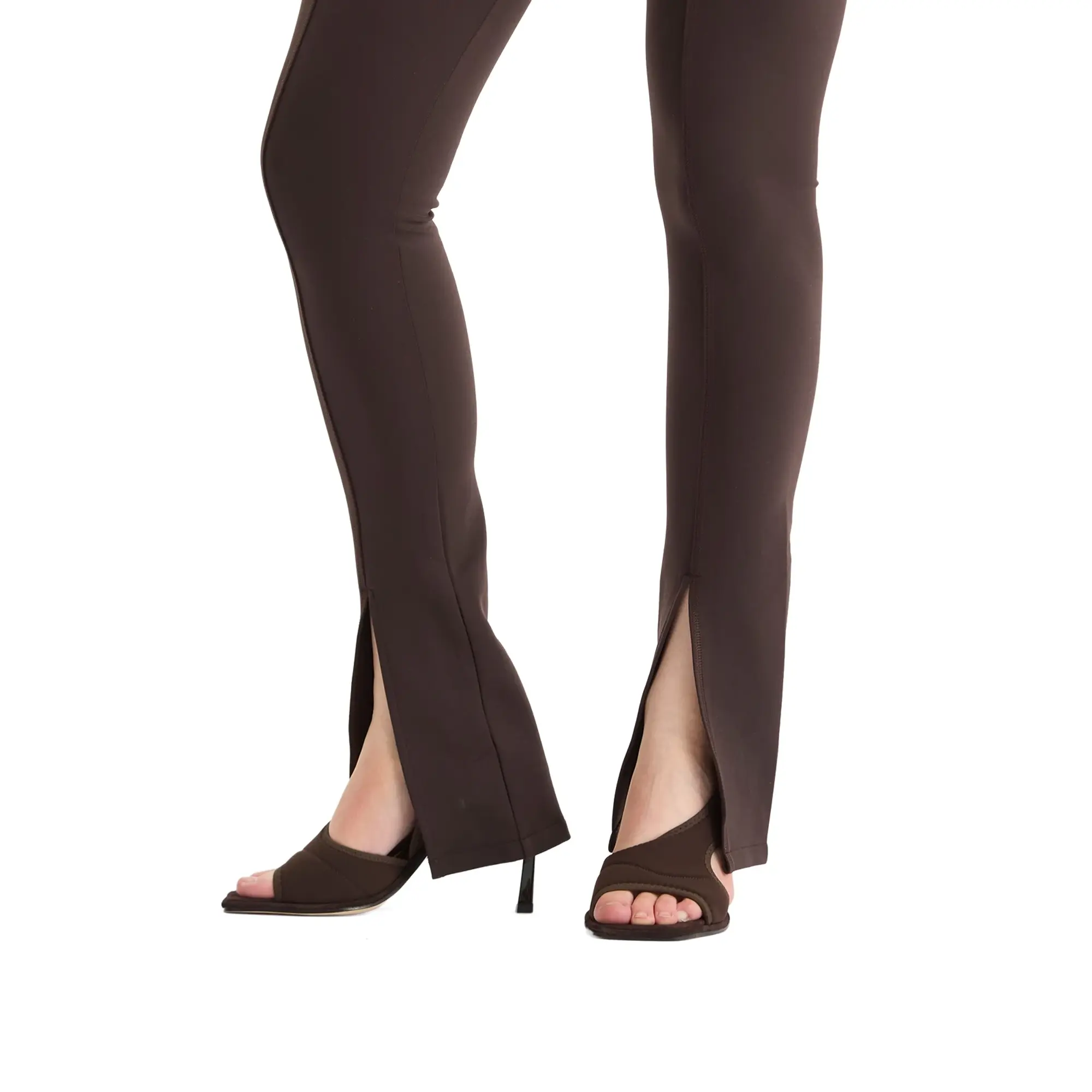 Represent Women's Asymmetric Stretch Heel Chocolate