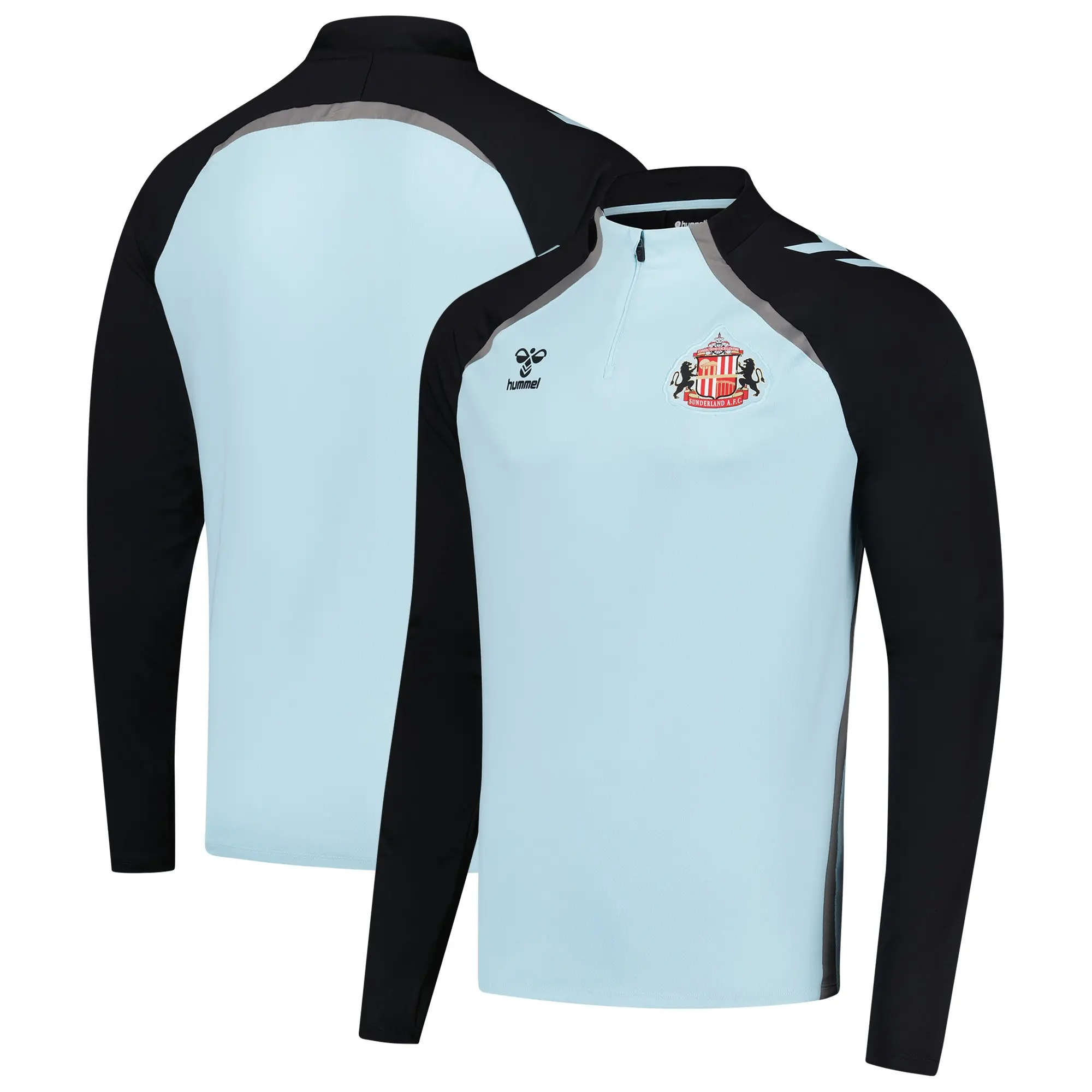 Sunderland Hummel Training Half Zip - Blue