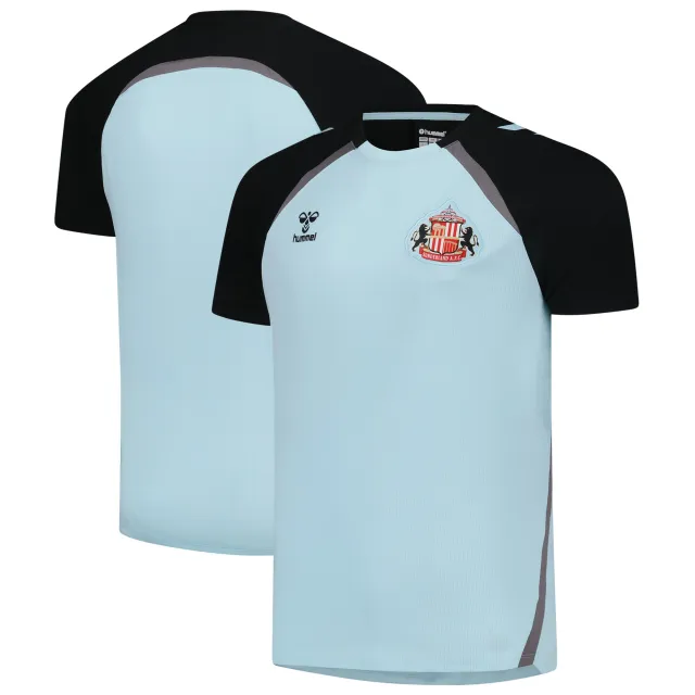 Sunderland hummel 半袖シャツ ショーツ付き　トレーニング New Sunderland Shirt Sunderland Hummel Training Jersey Blue Womens