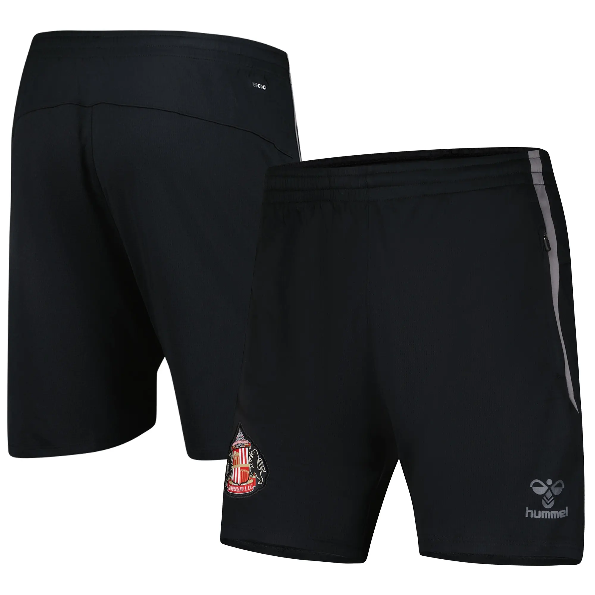 Sunderland Hummel Training Shorts - Black