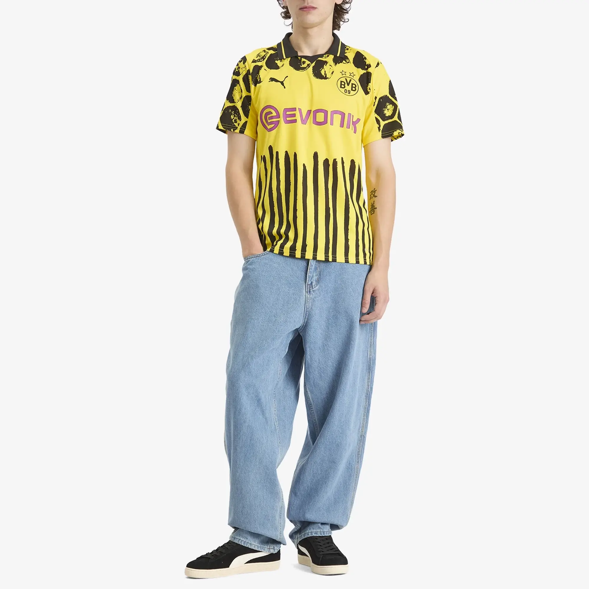 Puma x Kidsuper BVB Dortmund Home Jersey Replica Faster Yellow/Puma Black