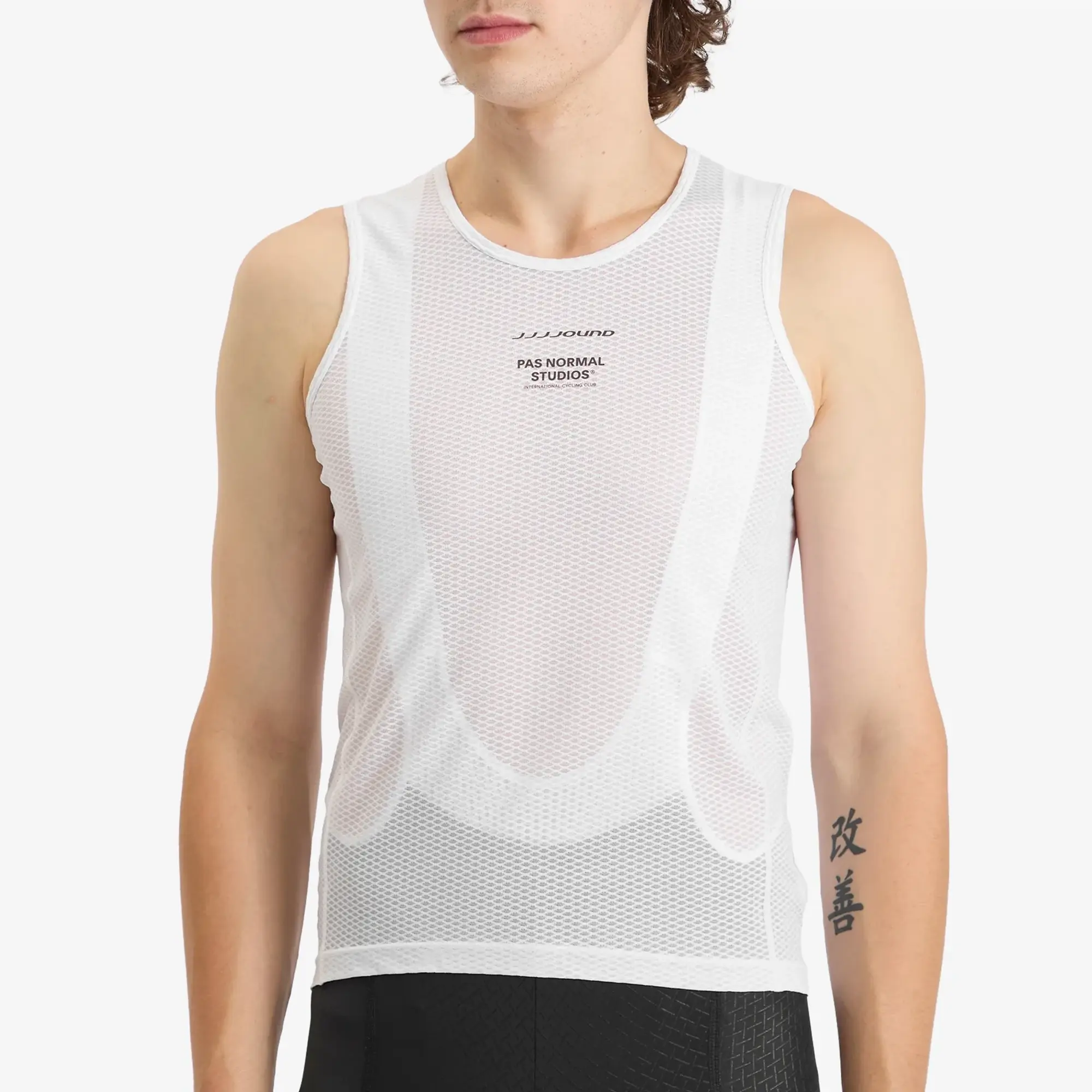 Pas Normal Studios Men's x JJJJound Sleeveless Base Layer White