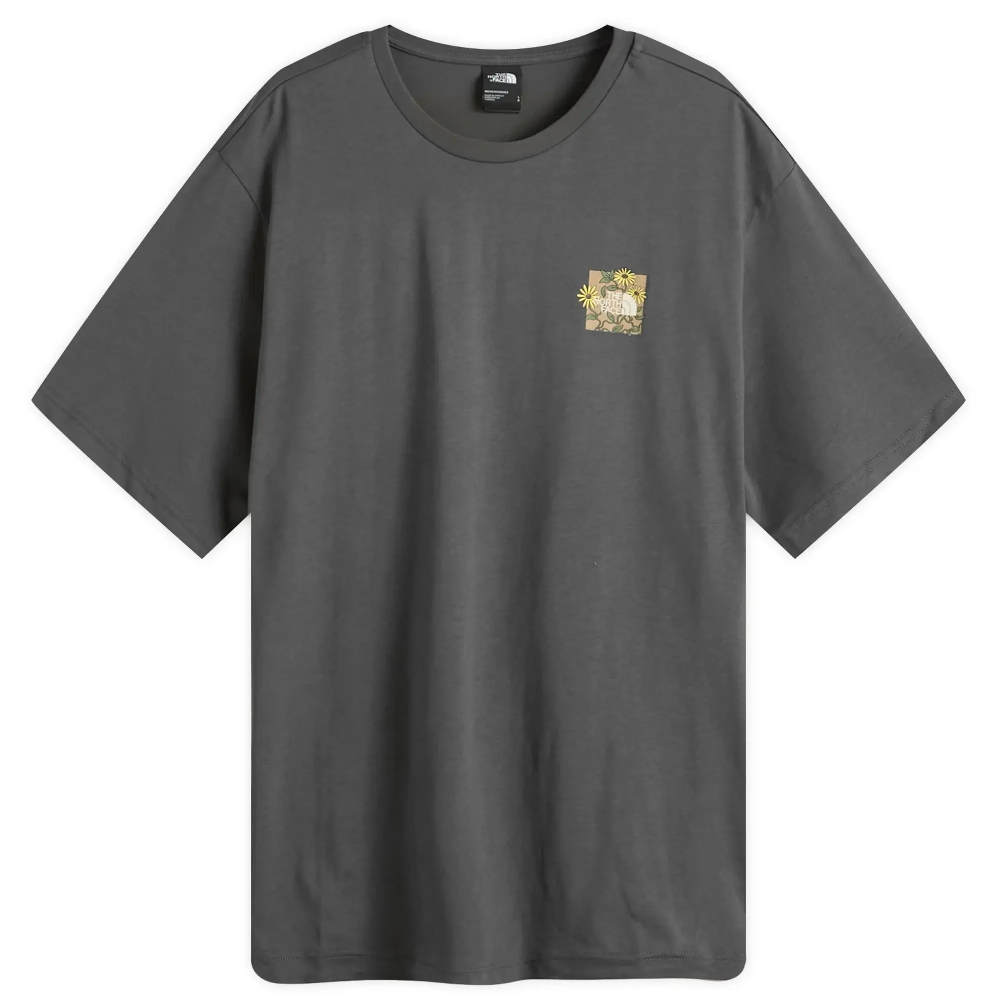 The North Face Men's Connected Relaxed Graphic T-Shirt Anthracite Grey