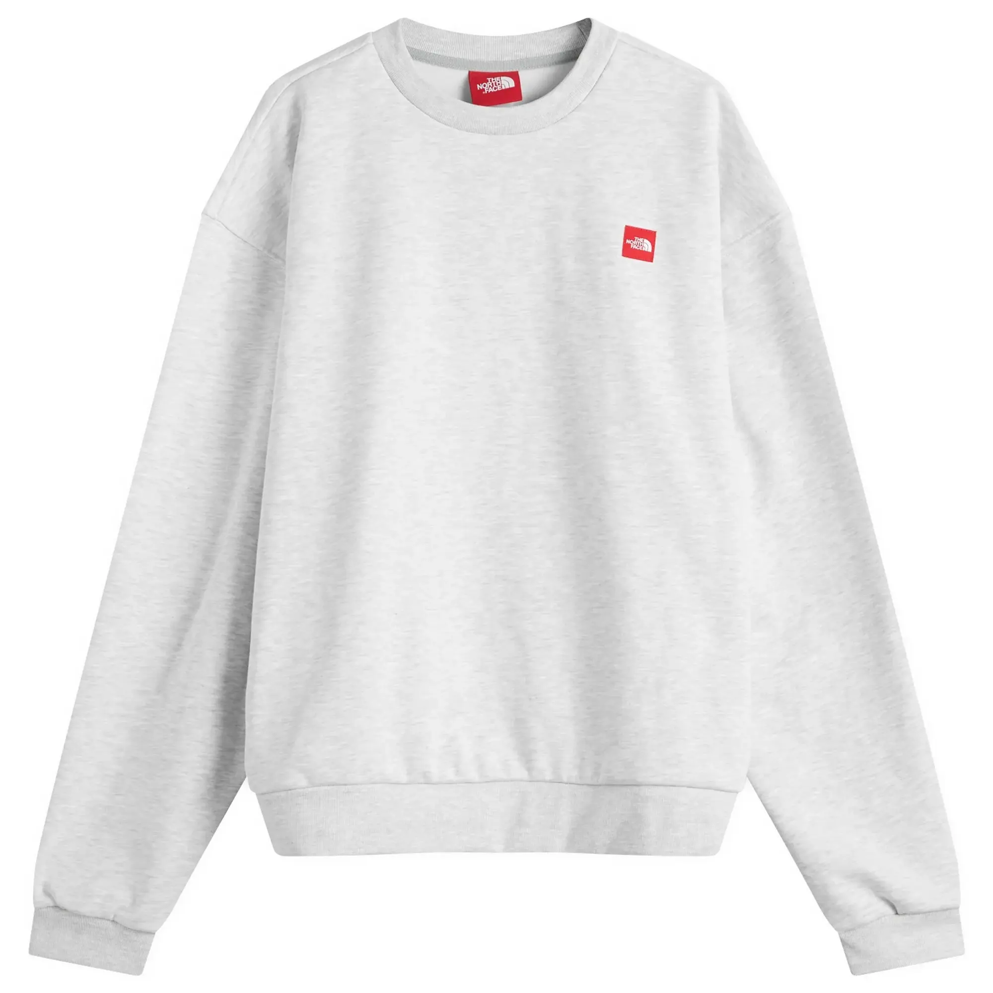 The North Face Men's Redbox Crew Sweat Tnf Classic/Grey Heather