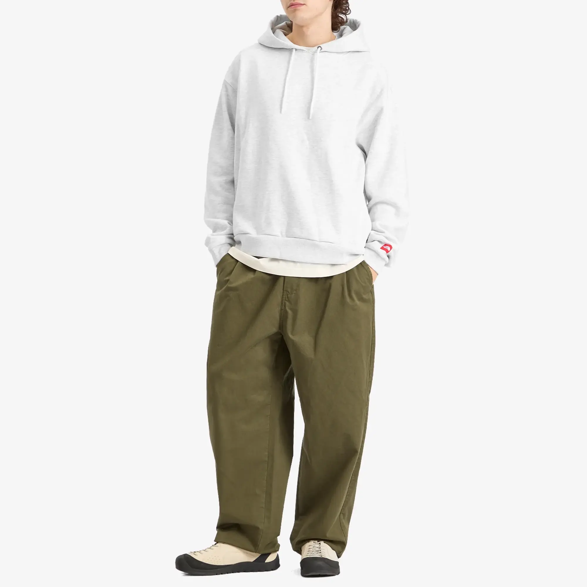 The North Face Men's Redbox Hoodie Tnf Classic/Grey Heather