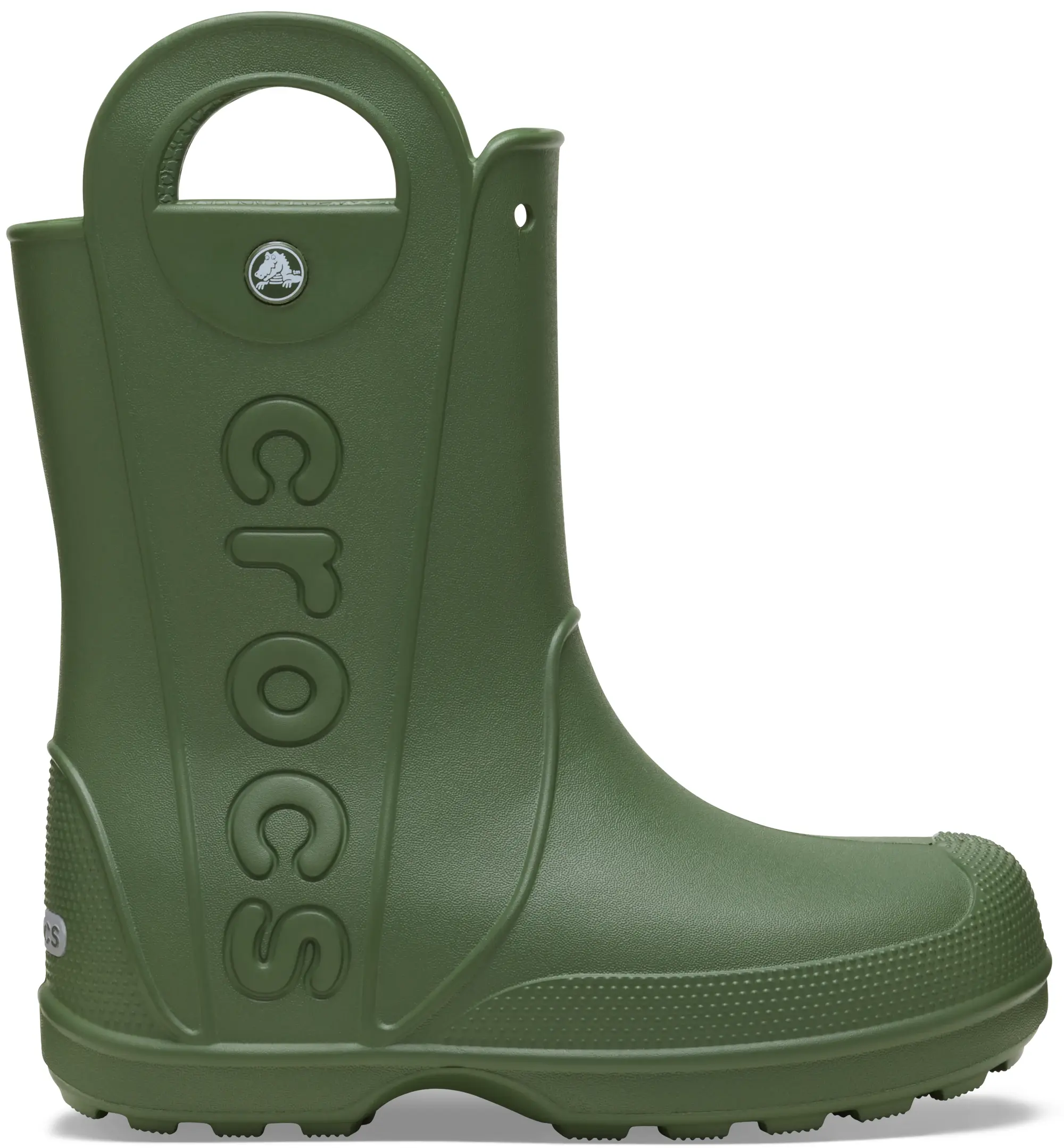Crocs | Women | Handle It Rain Boot | Boots | Army Green | 3