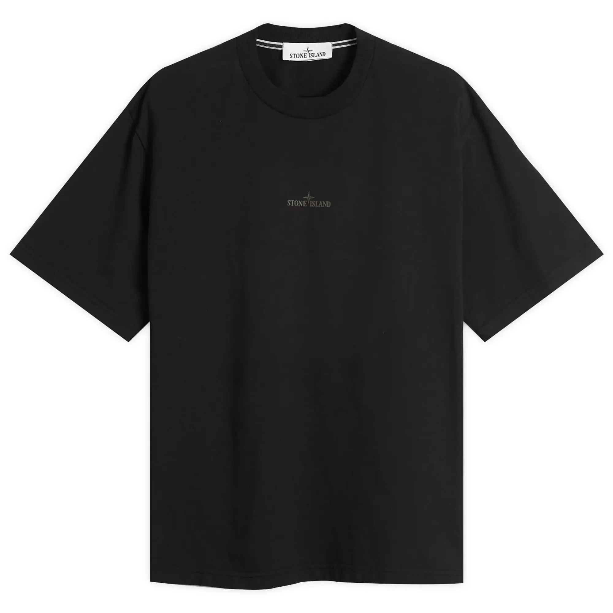 Stone Island Men's Industrial Print T-Shirt Black
