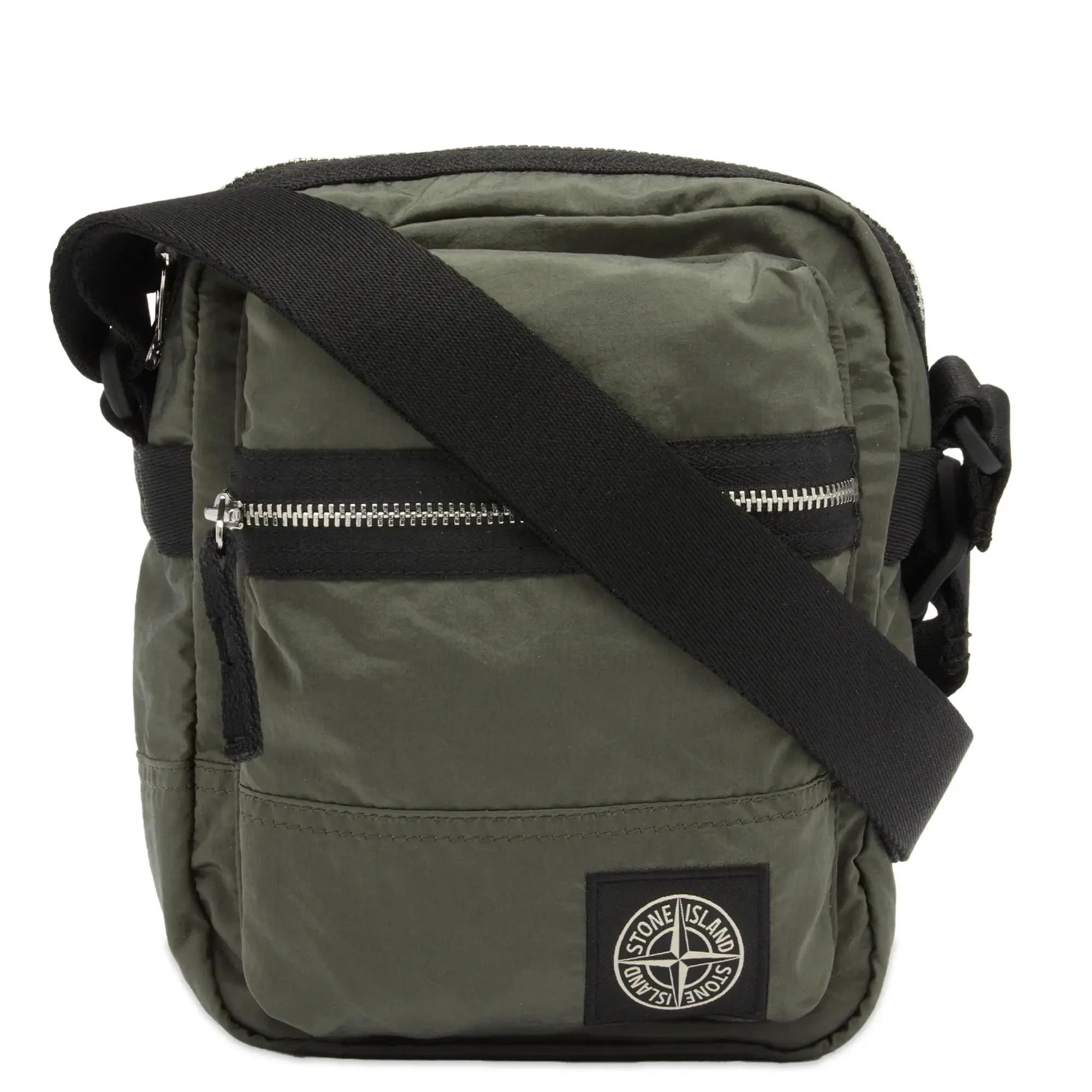 Stone Island Men's Nylon Metal Pouch Bag Musk