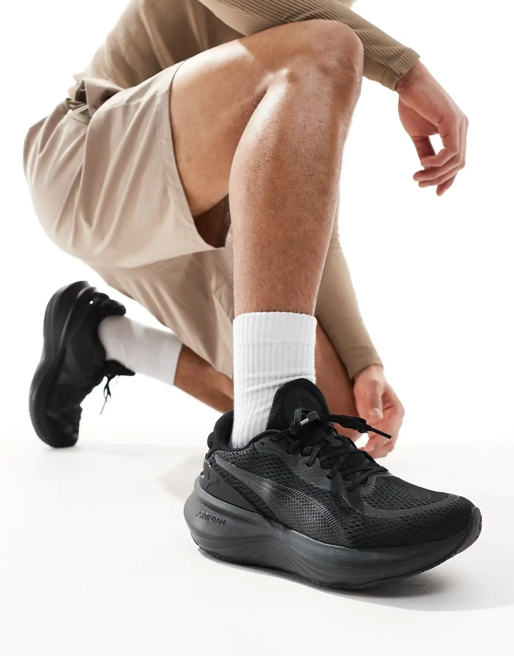 Puma Scend Pro 2 Running Shoe - ['Black']