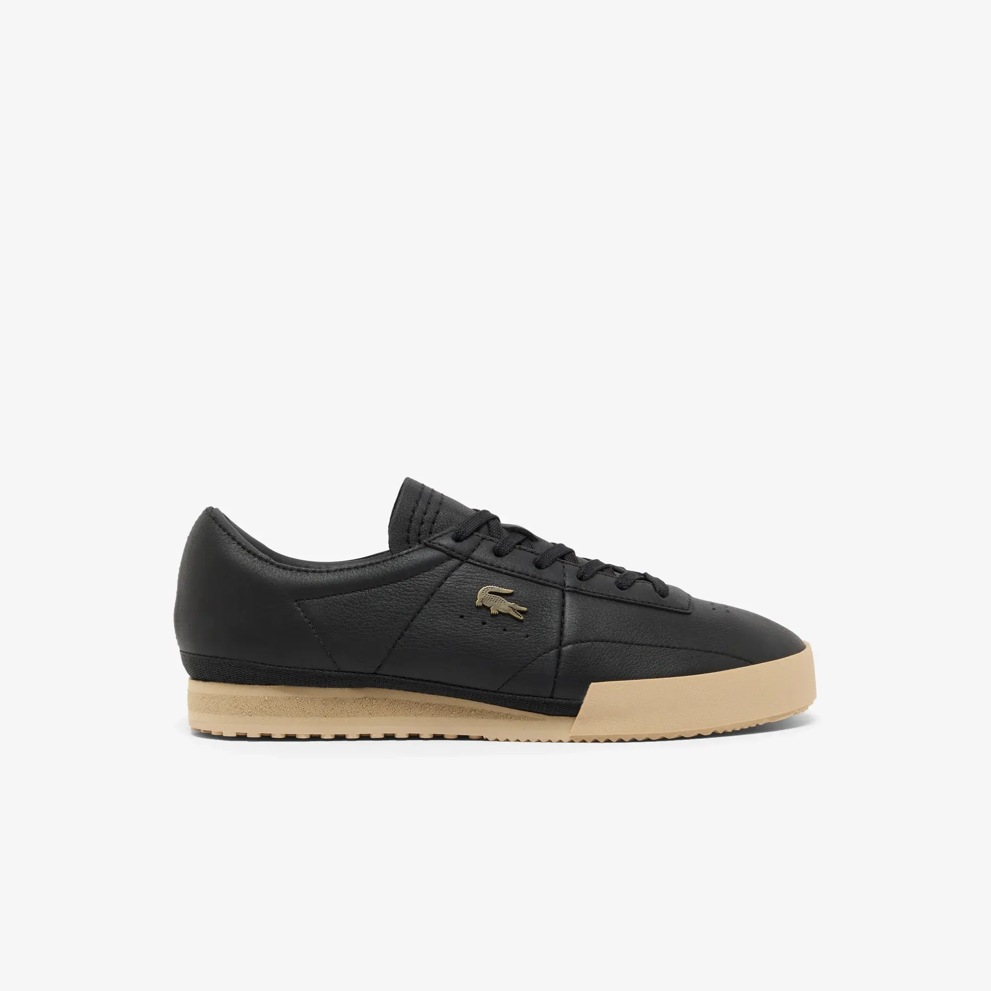 Lacoste Men’s Aura Sneakers - Black / Light Brown