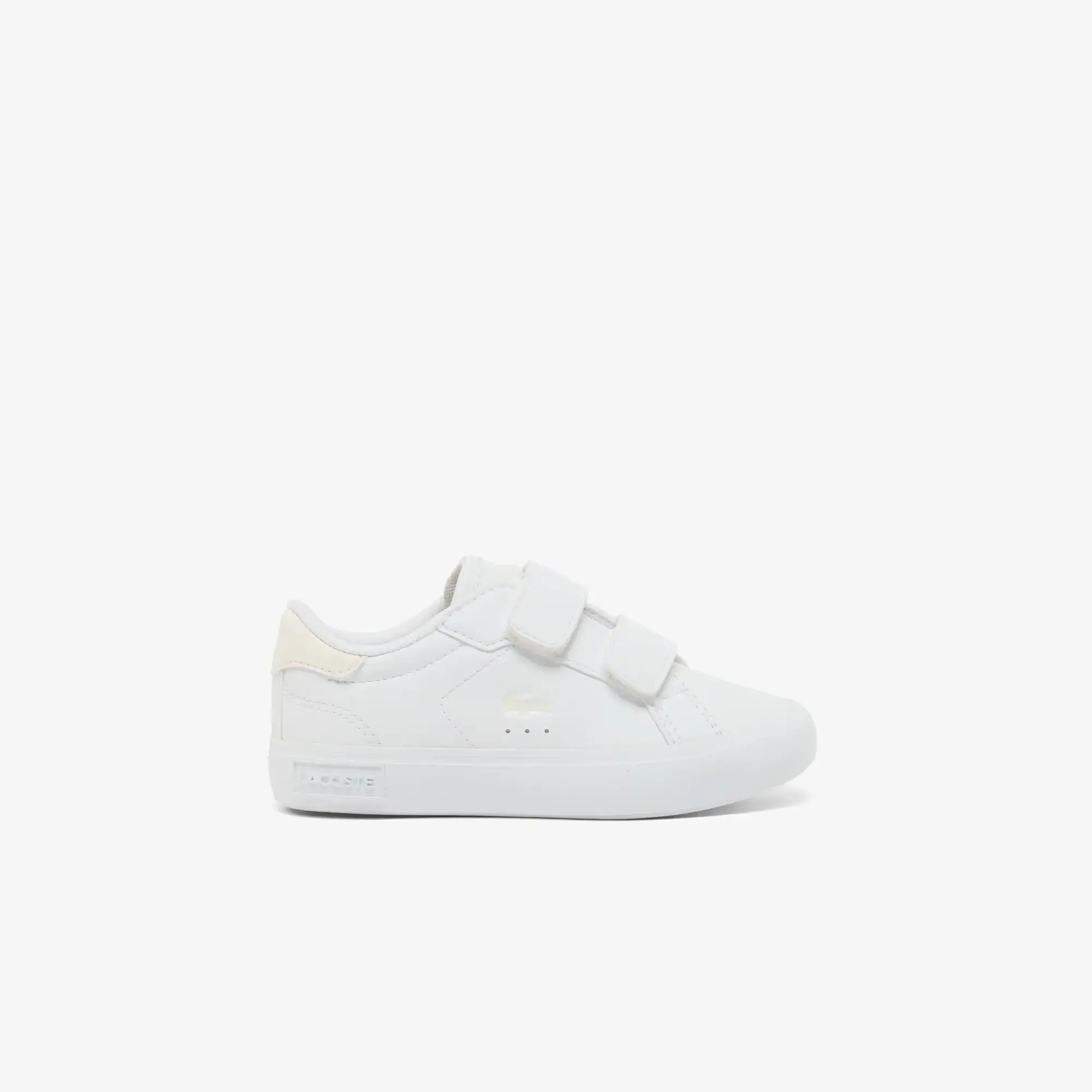 Lacoste Infant's Powercourt Sneakers - White & Off White