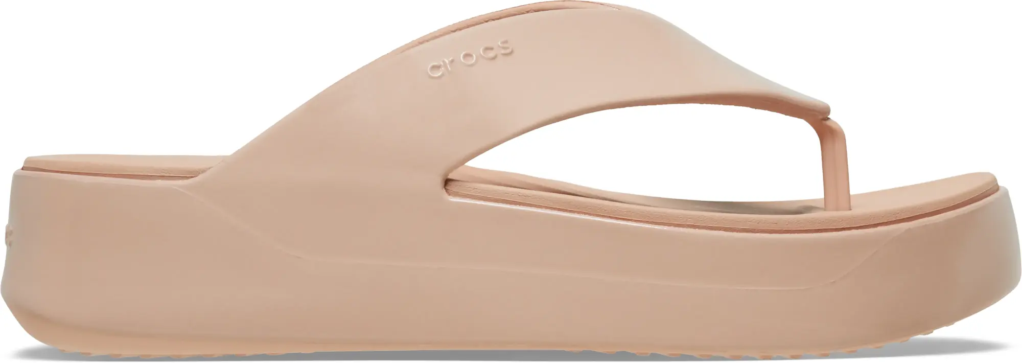 Crocs | Women | Getaway Platform Patent | Flips | Pink Caramel | 3