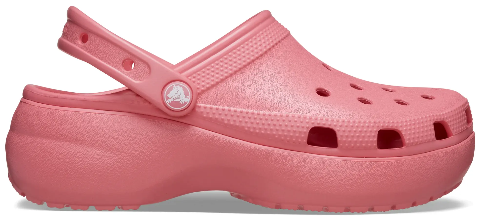 Crocs | Women | Classic Platform | Clogs | Hot Blush | 3