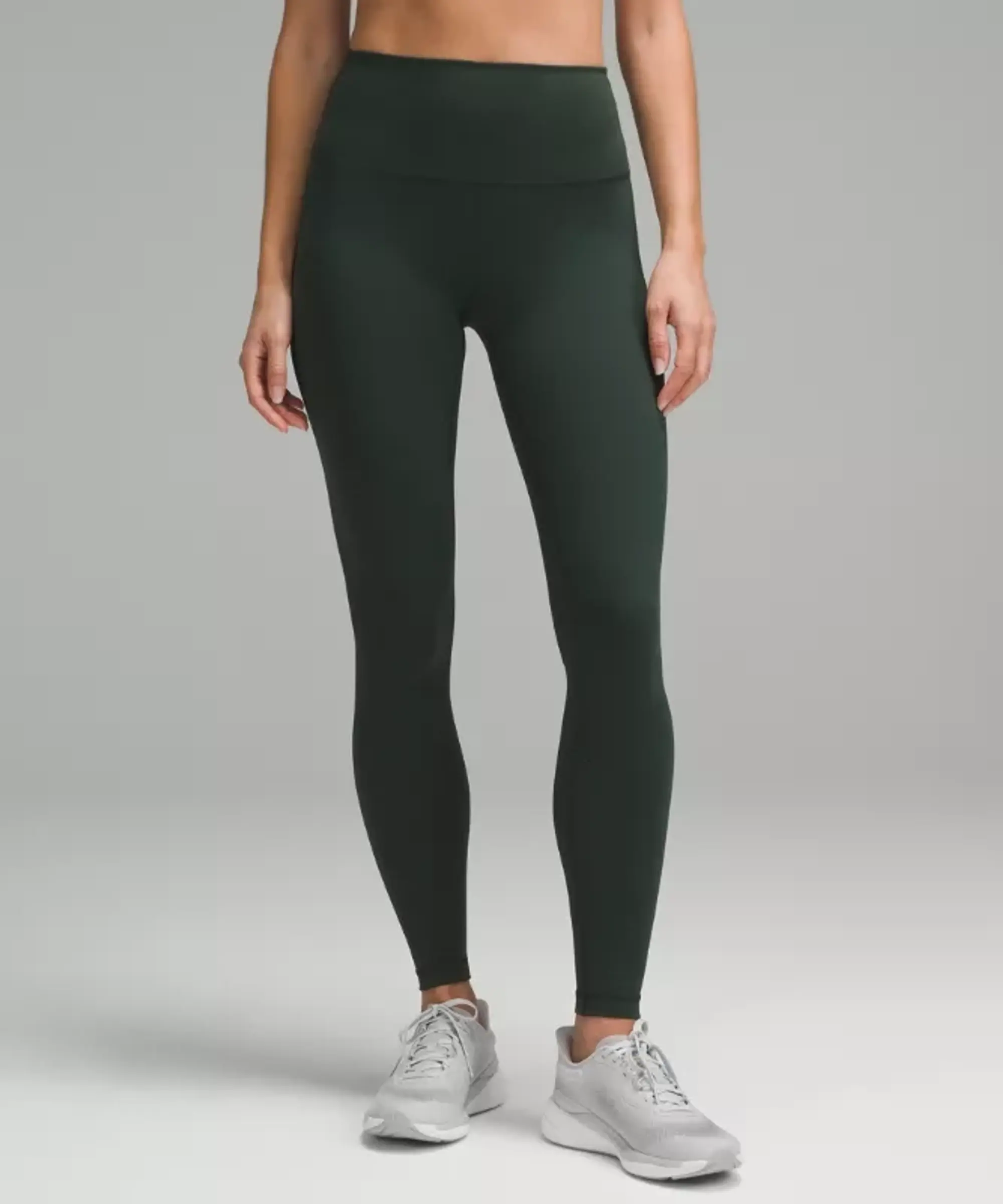 lululemon – Women's Wunder Train High-Rise Tight Leggings – 28" – Color Green – Size 0