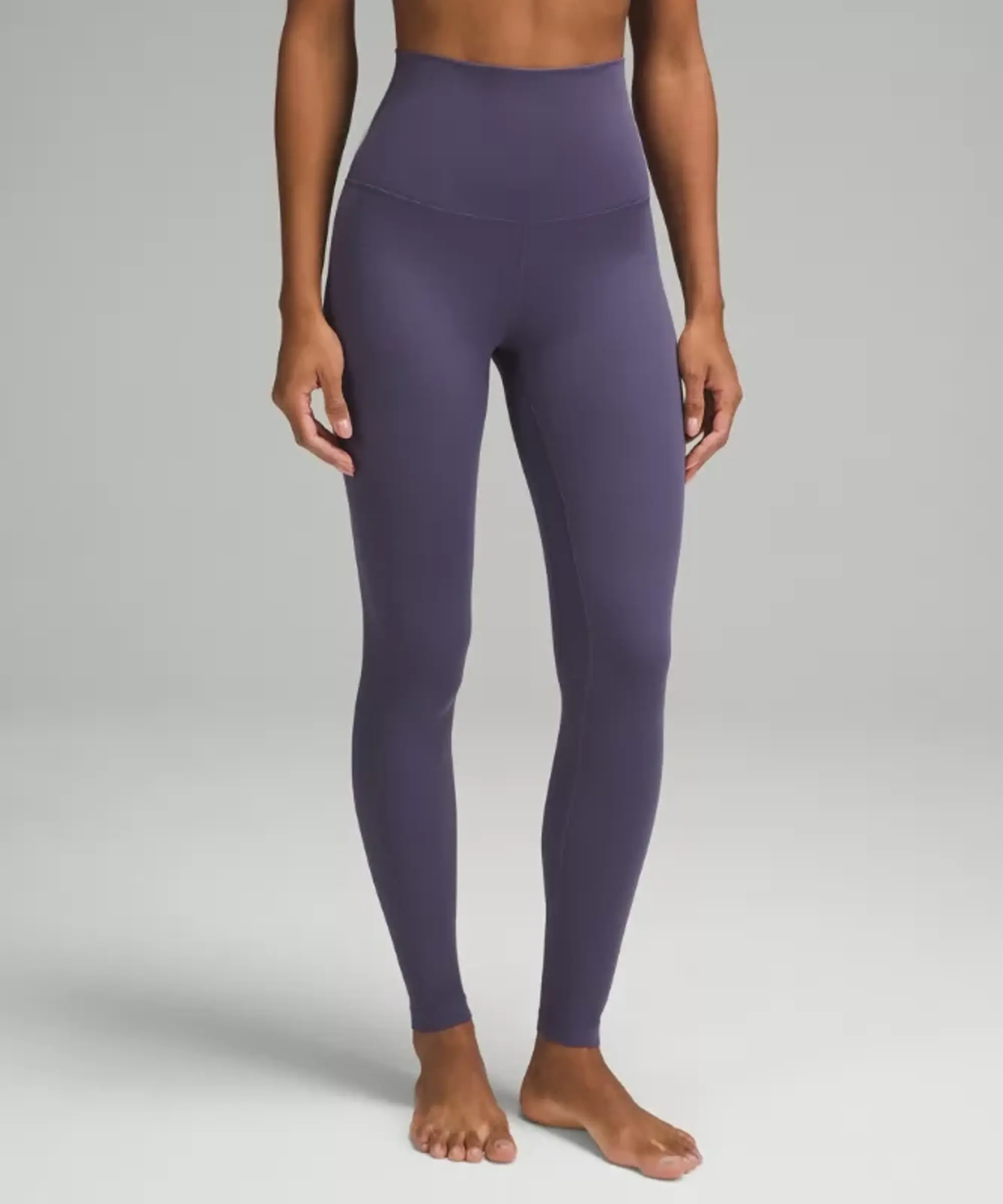 lululemon – Women's Align Super-High-Rise Pants – 28" – Color Purple – Size 0