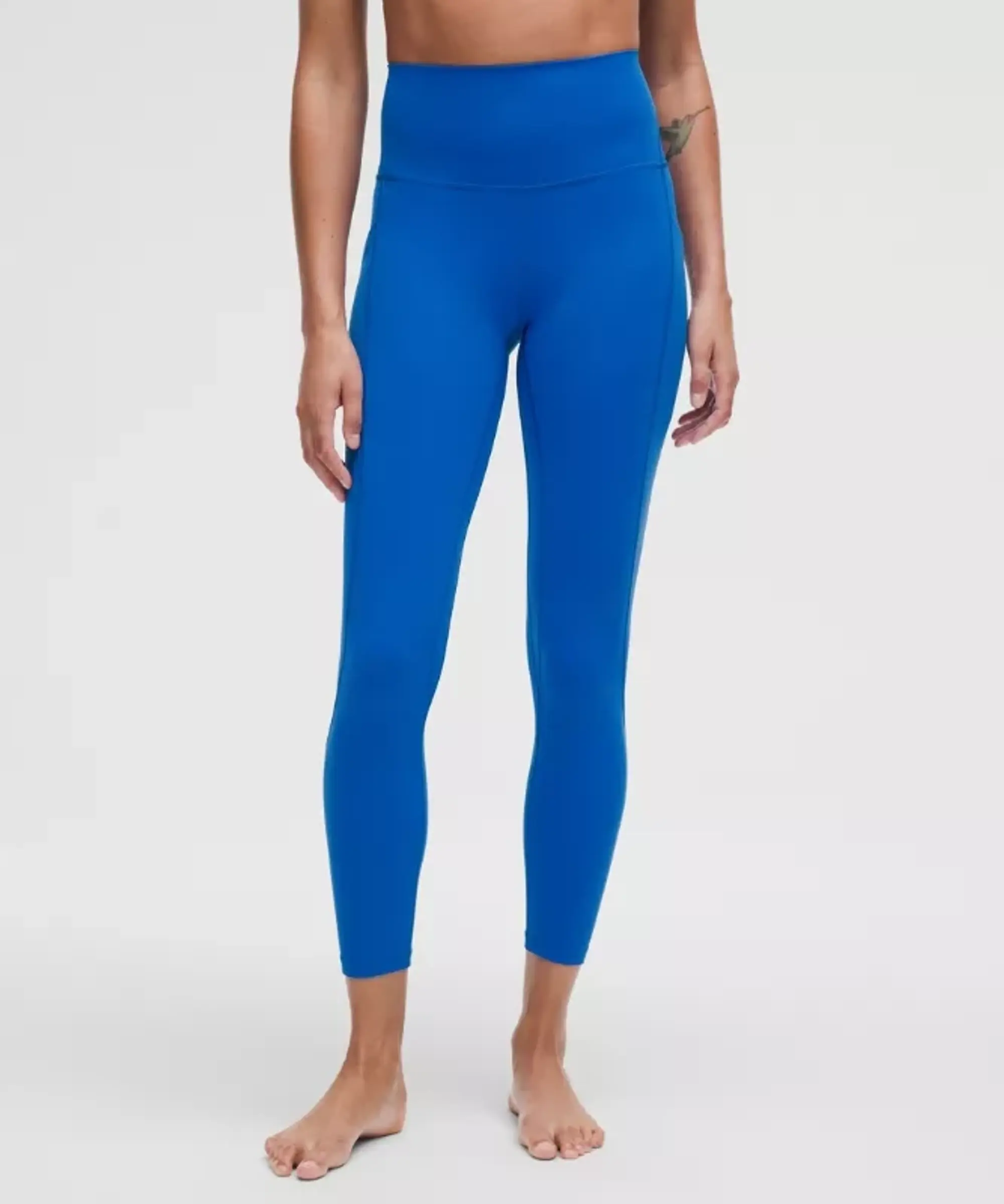 lululemon – Women's Align High-Rise Pants with Pockets – 25" – Color Blue/Neon – Size 0