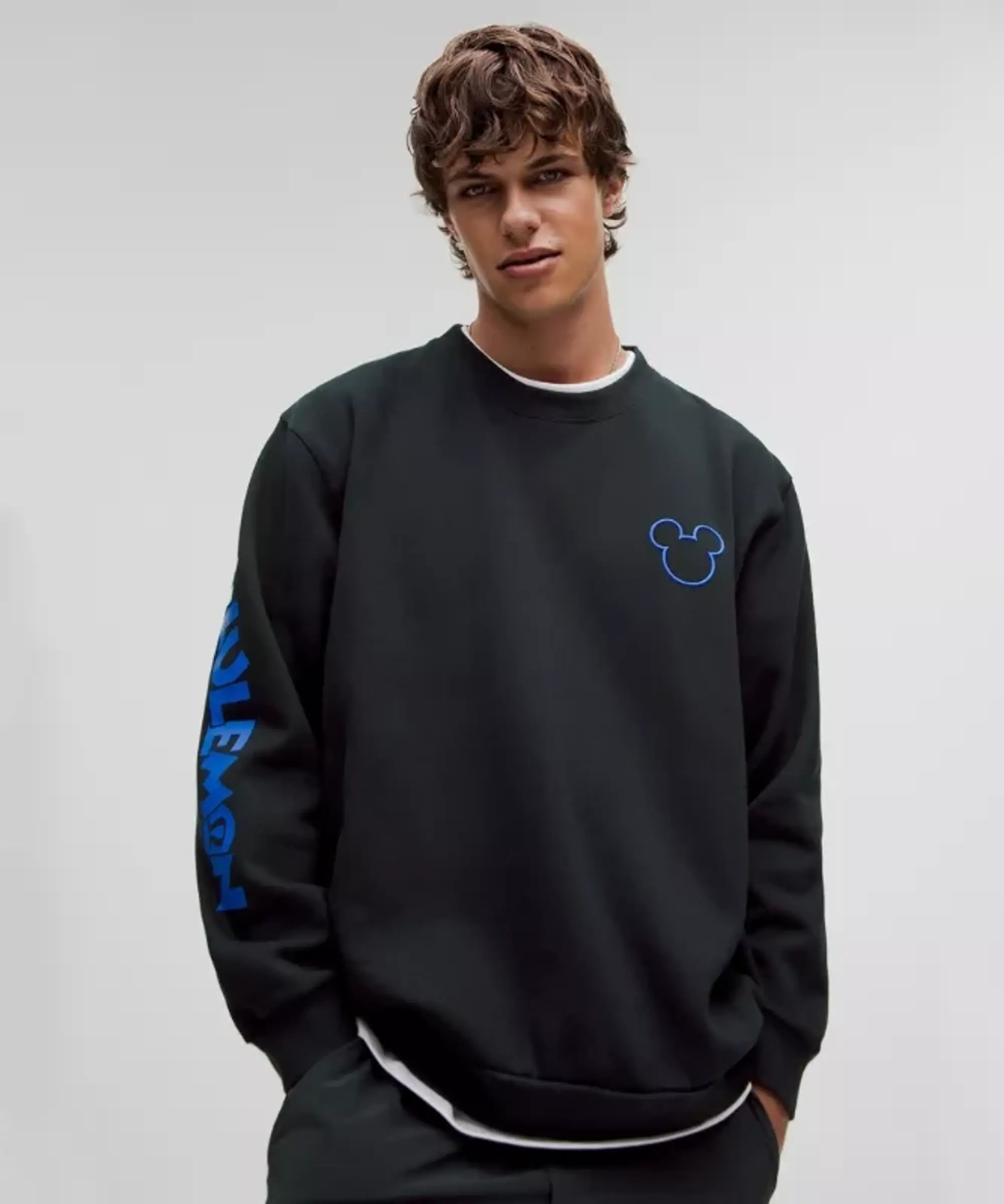 lululemon – Men's Disney x Steady State Crew – Color Blue – Size 2XL