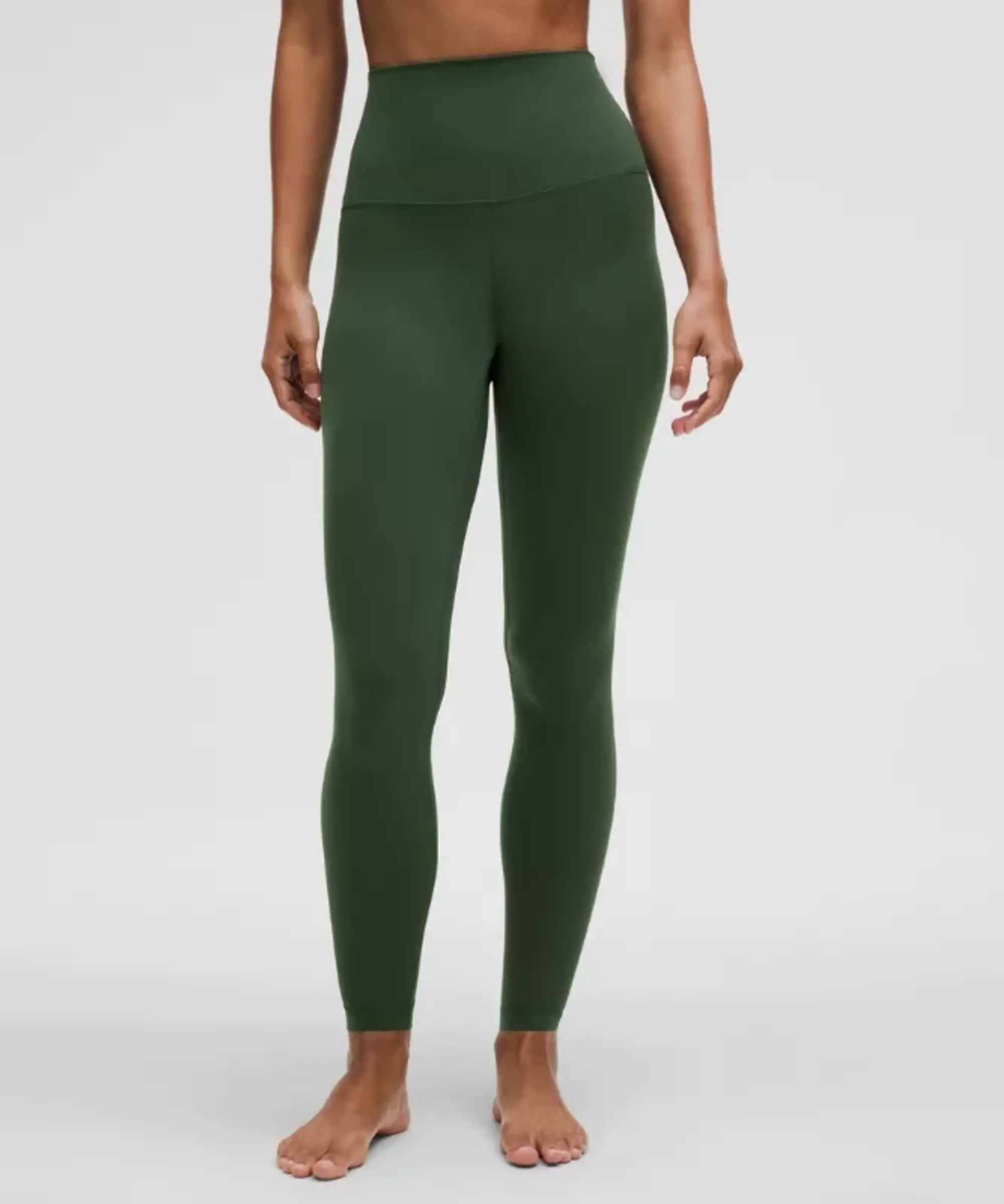 lululemon – Women's Align Super-High-Rise Pants – 28" – Color Green – Size 0