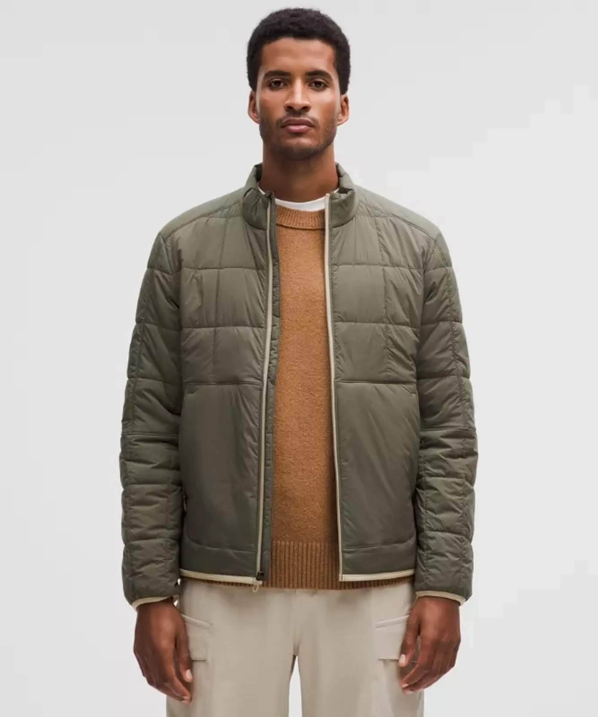 lululemon – Men's Route Ready Lightweight Insulated Jacket – Color Green – Size L