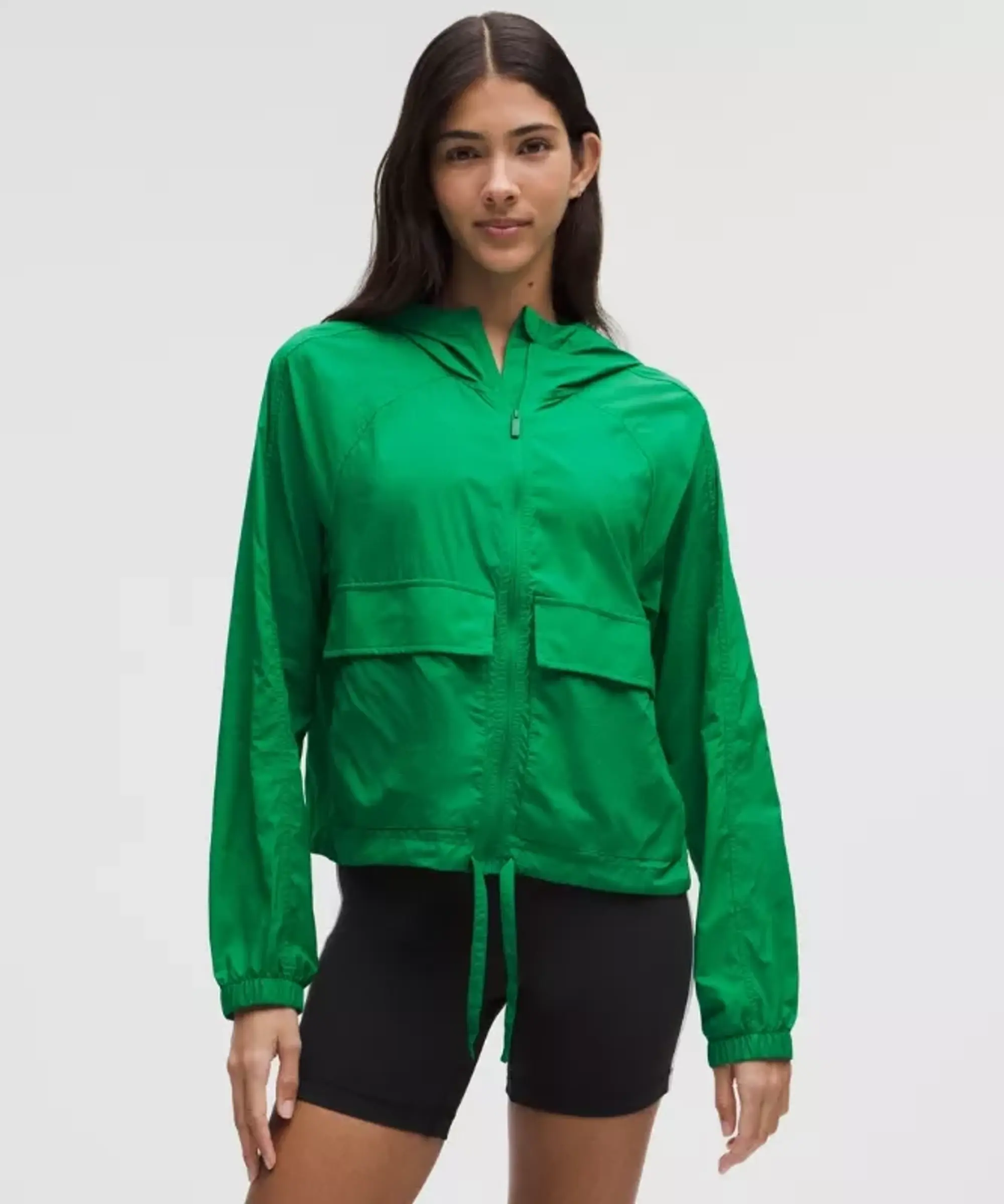 lululemon – Women's Hood-Lite Relaxed-Fit Jacket – Color Green – Size L