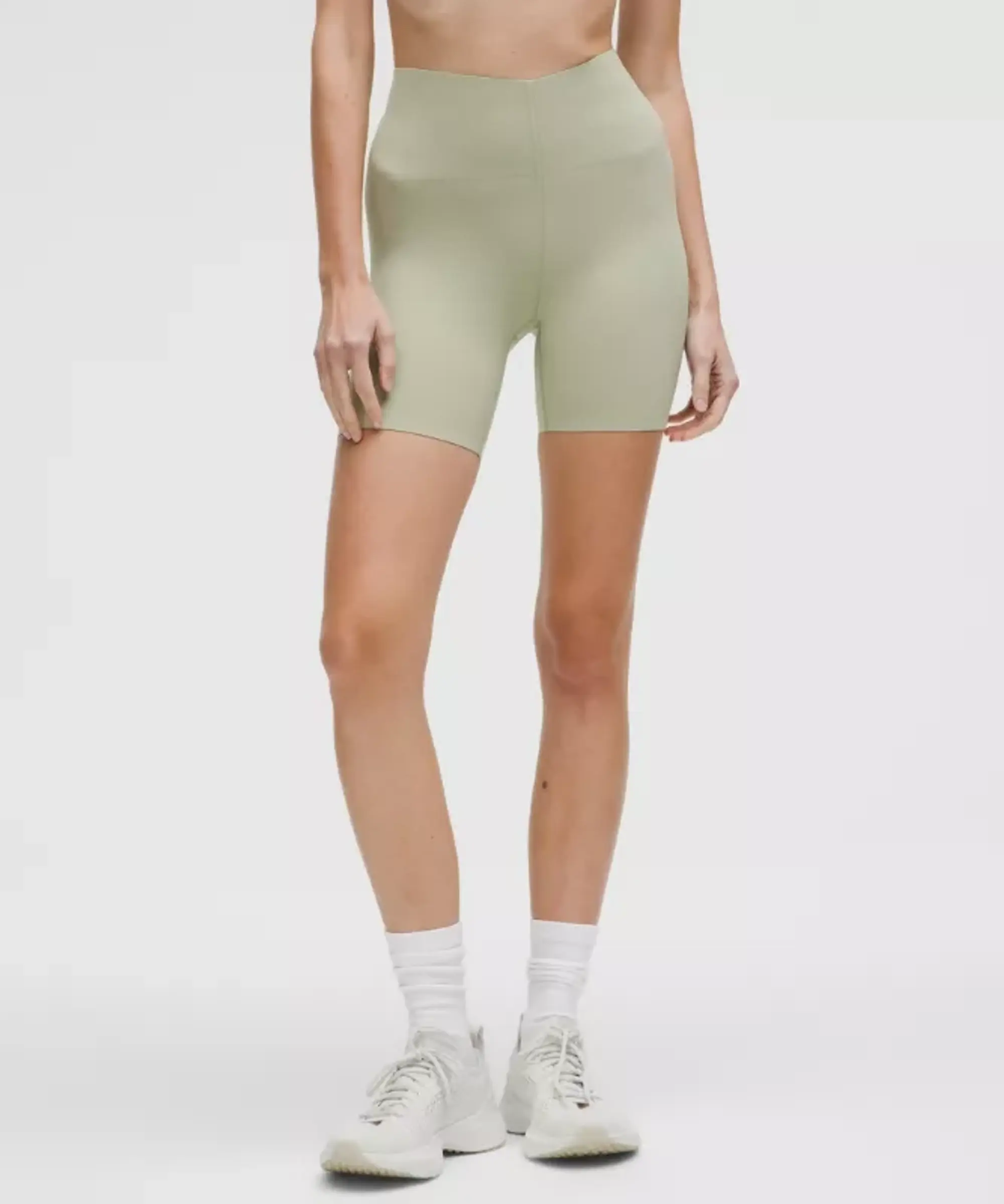 lululemon – Women's Glow Up Super-High-Rise Shorts – 6" – Color Green/Pastel – Size 0