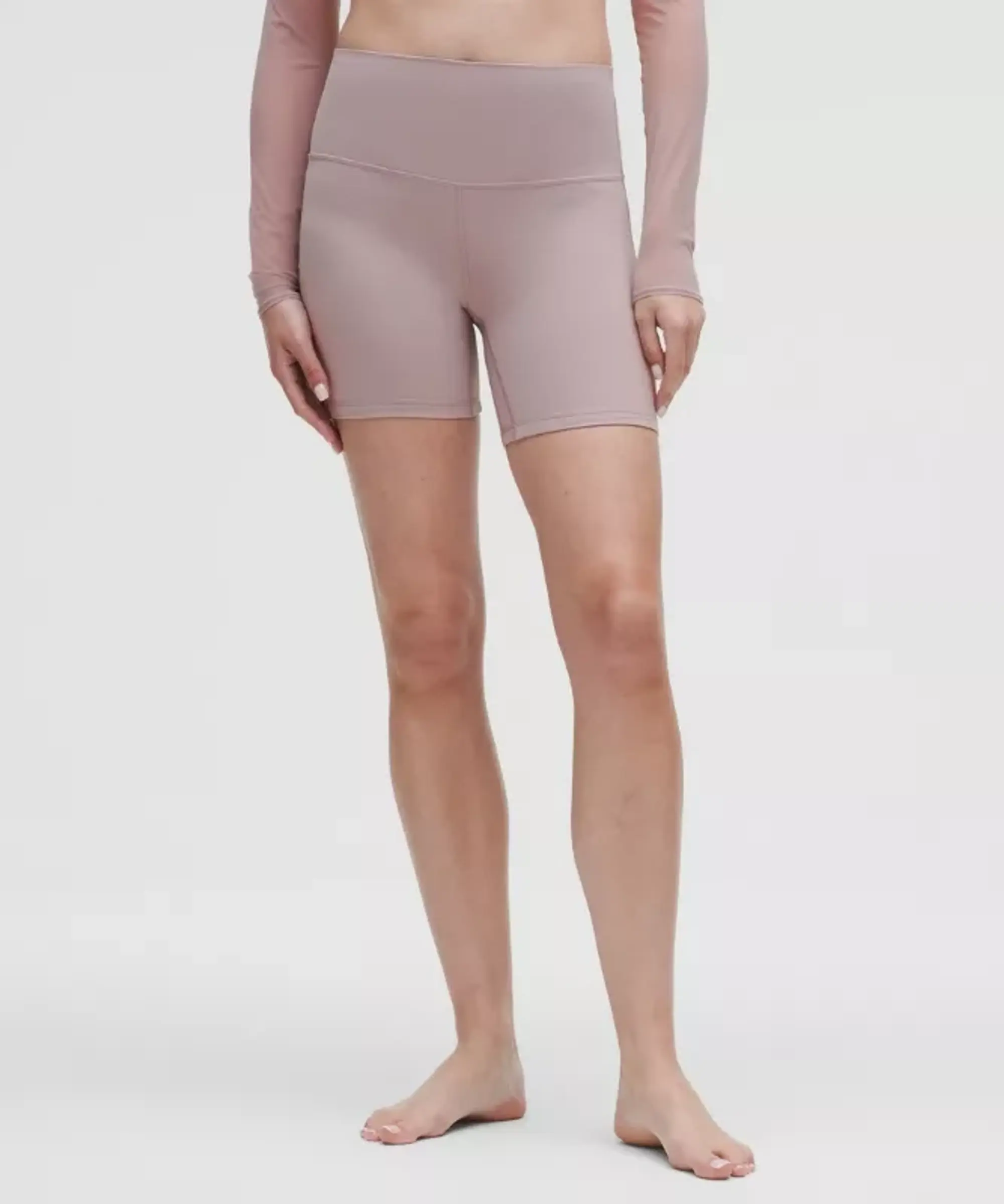lululemon – Women's Align High-Rise Shorts – 6" – Color Grey – Size 0