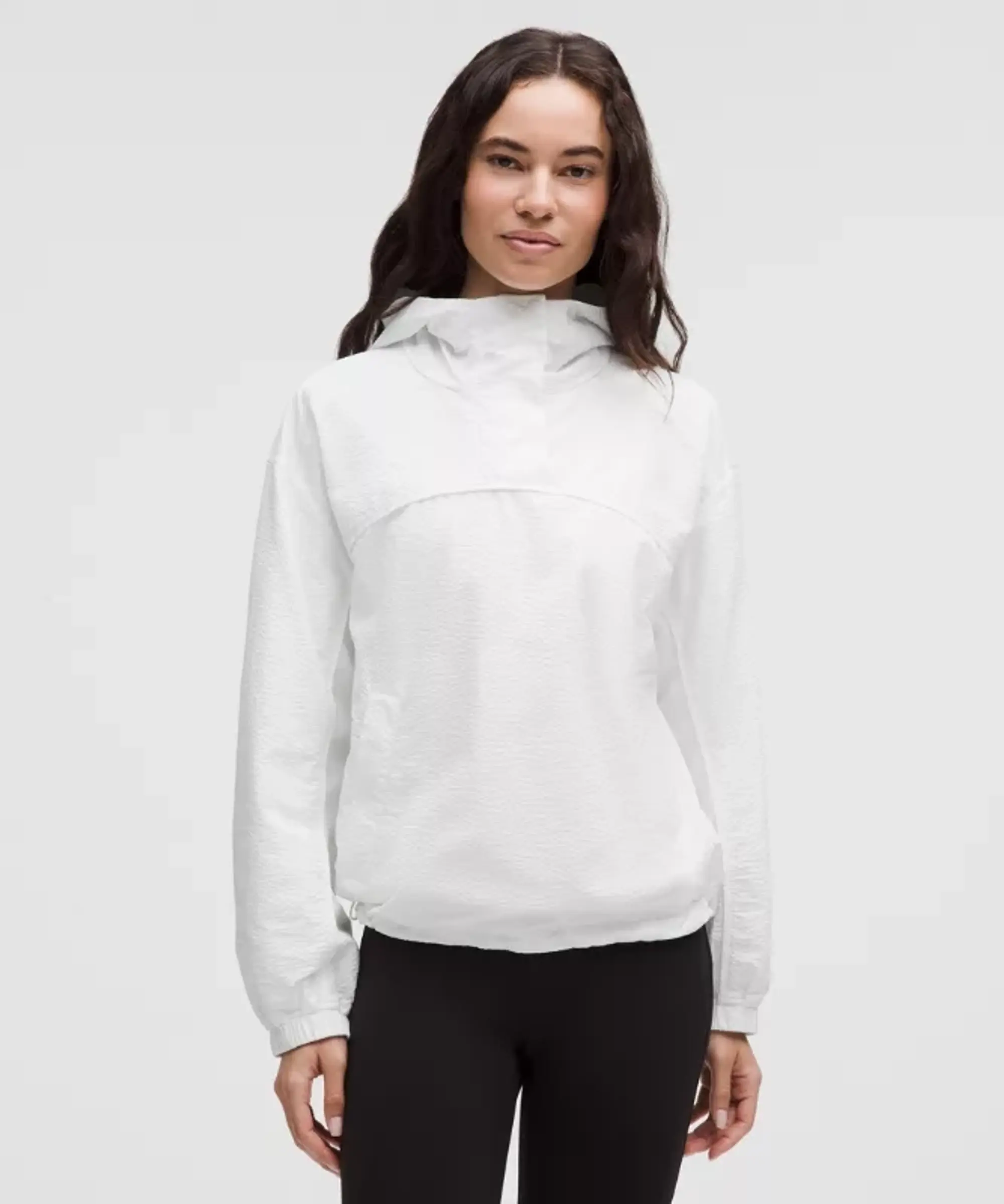 lululemon – Women's Pack Lite Anorak Windbreaker Jacket – Color White – Size L