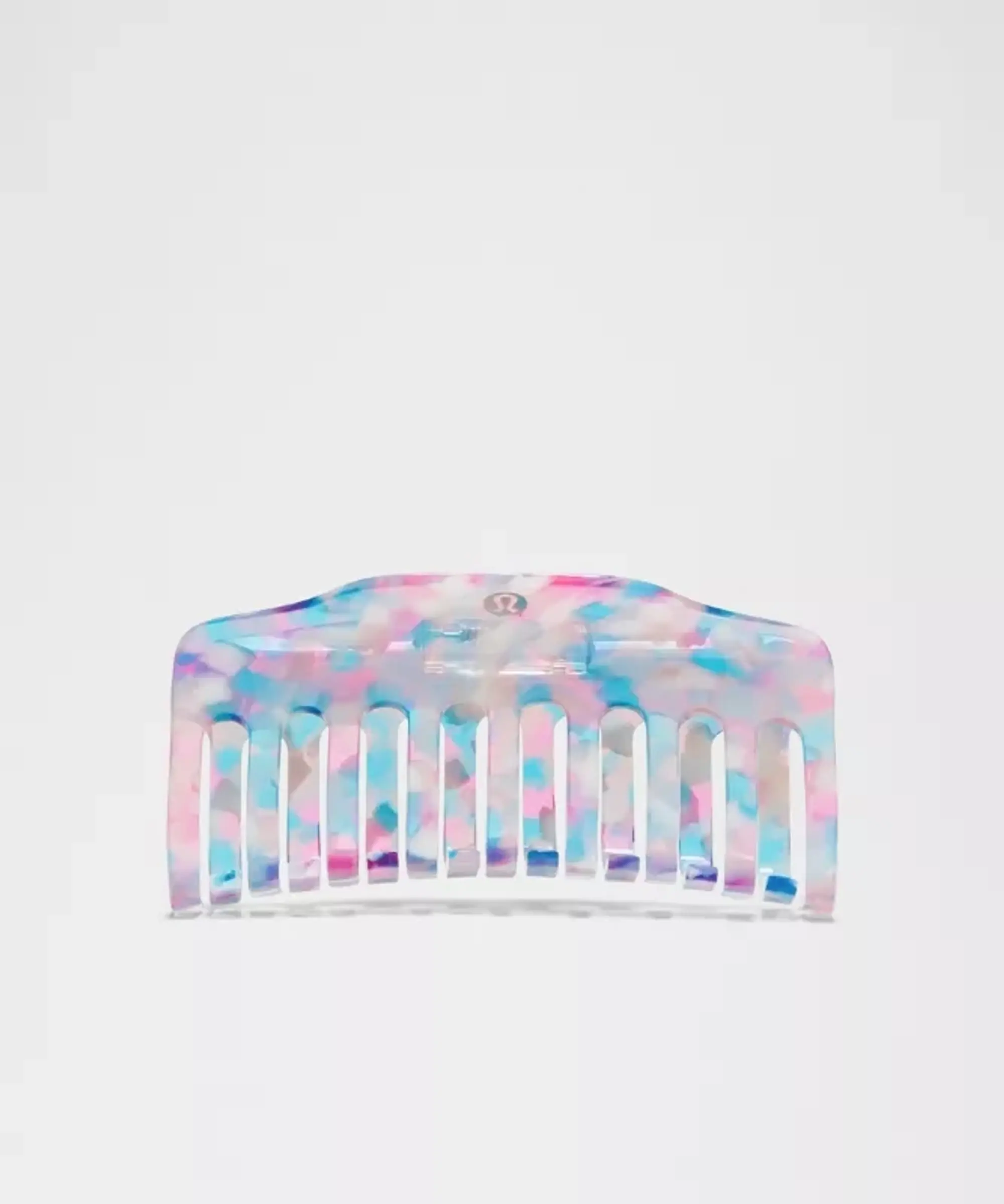 lululemon – Jumbo Claw Clip – Color Blue/Pink