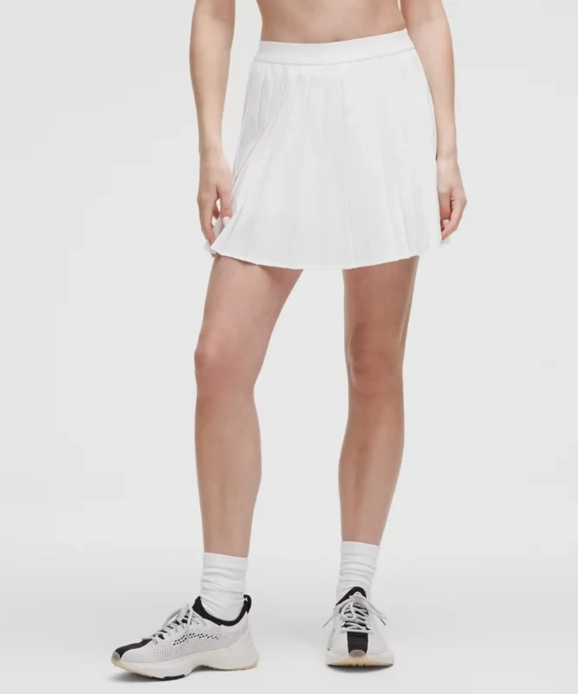 lululemon – Women's High-Rise Pleated Tennis Skirt Long – Color White – Size 0