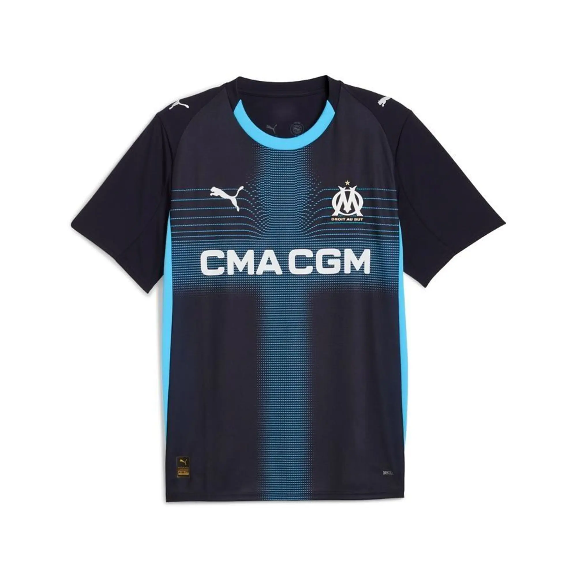 PUMA Olympique De Marseille 25/26 Away Jersey Youth, Dark Blue