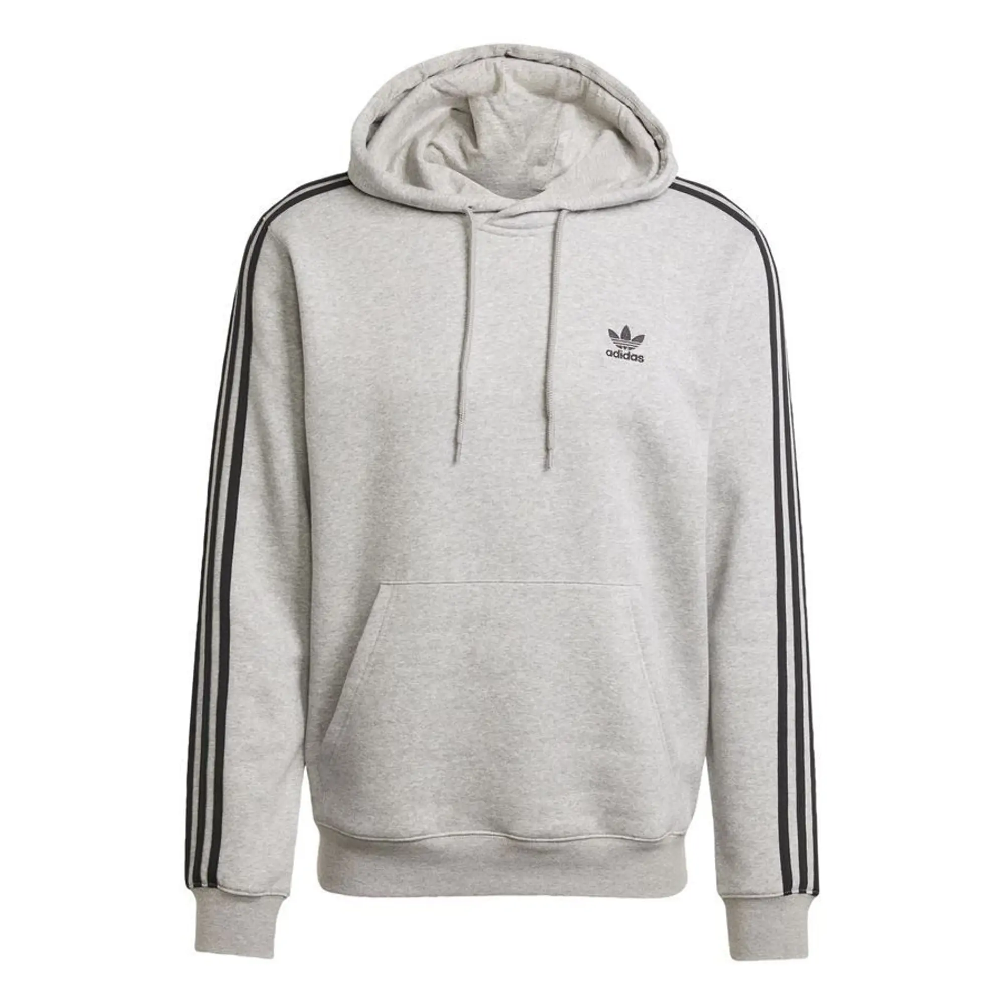 Adidas Originals Hoodie 3-Stripes - ['Grey']