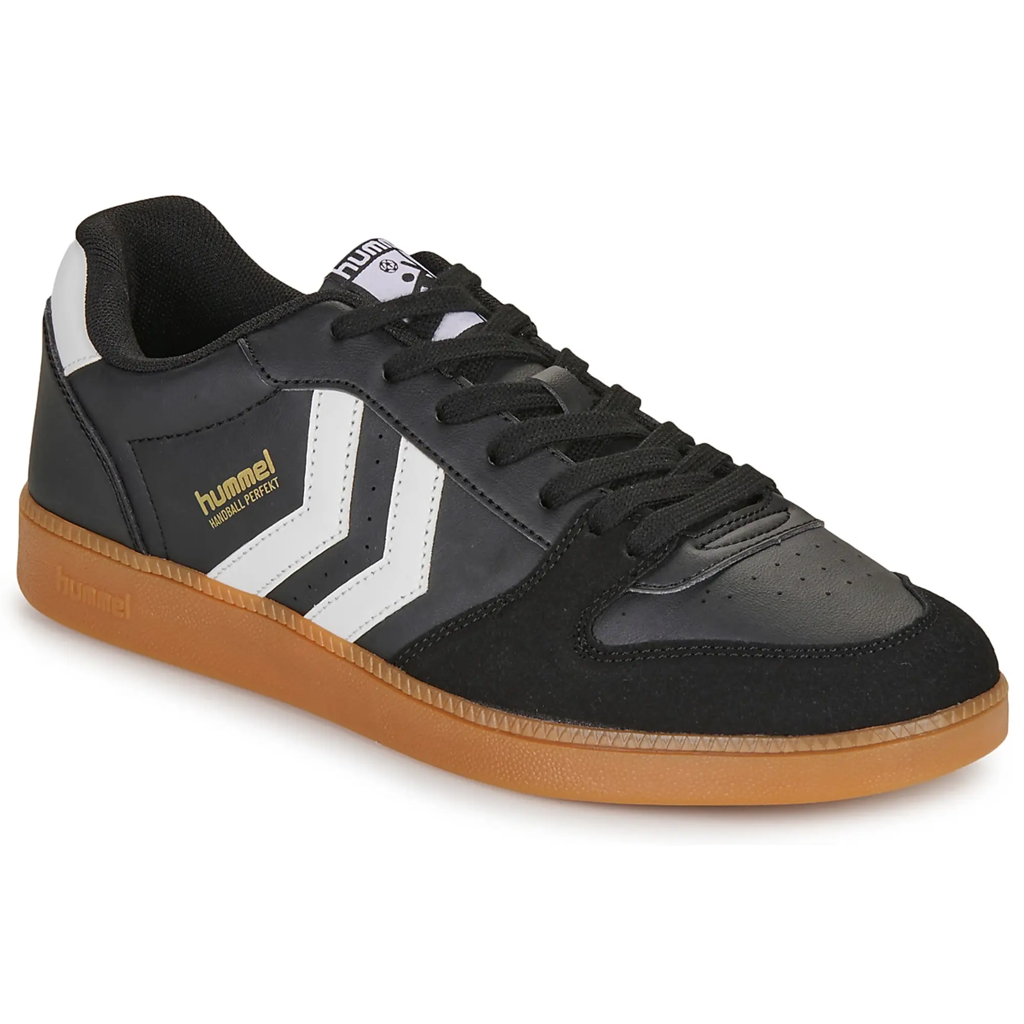 hummel  HANDBALL PERFEKT SP  men's Shoes (Trainers) in Black