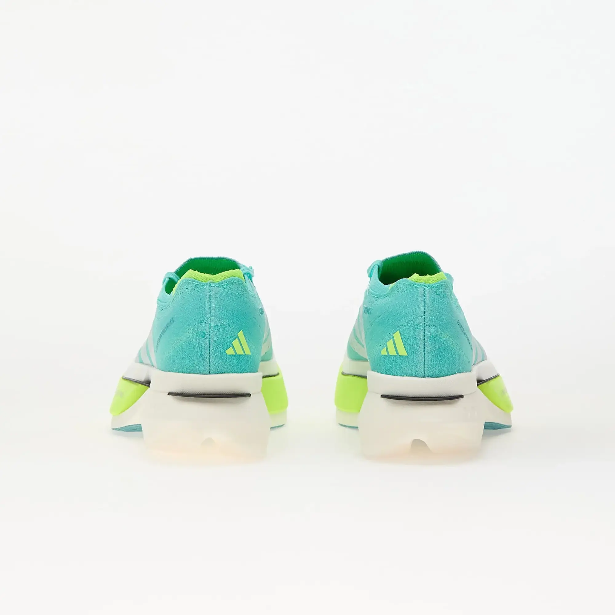 Sneakers Adidas Adizero Prime X3 Strung Running Flash Aqua/ Zero Met./ Lucid Lemon Eur 38