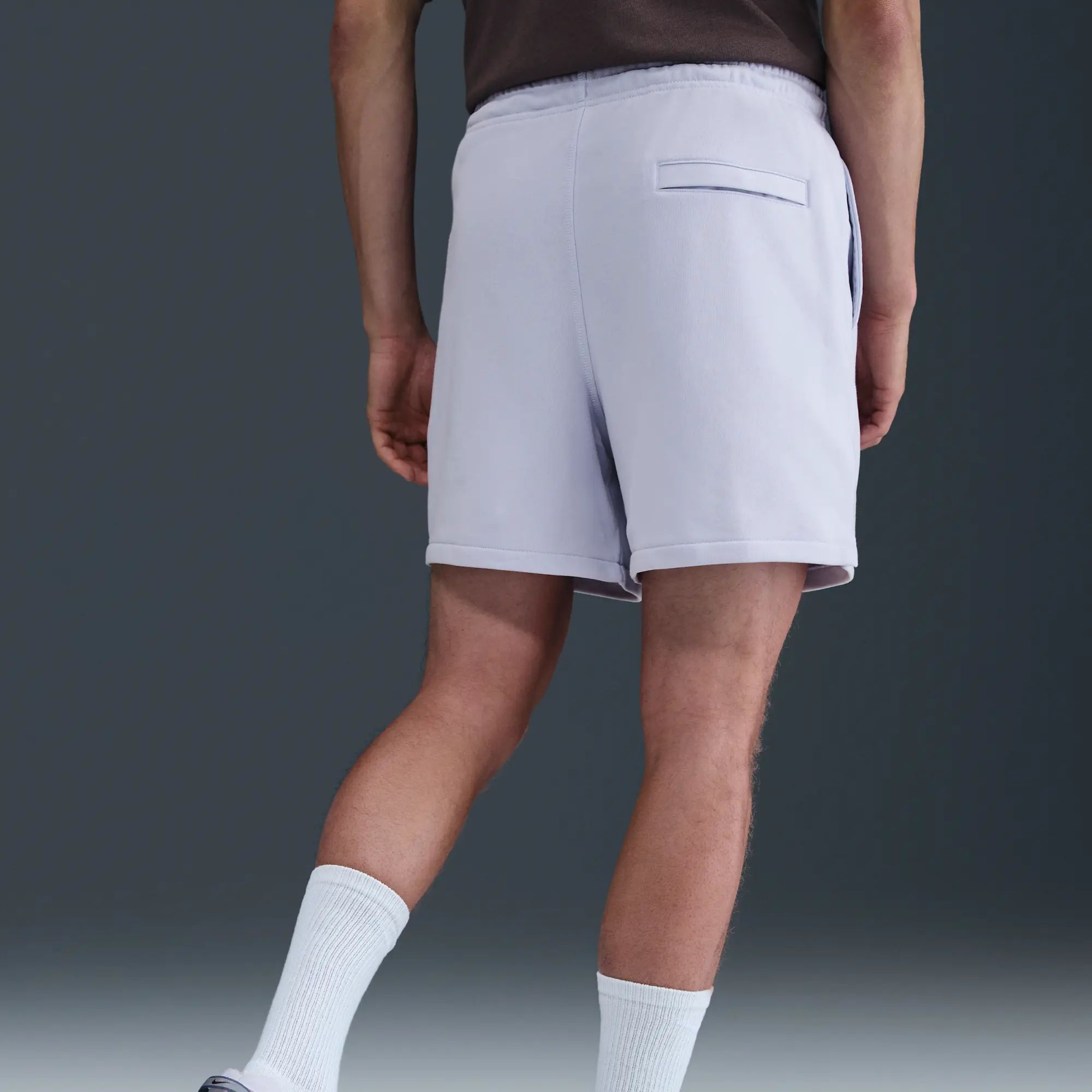 Nike Club Men's French Terry Flow Shorts - Grey - Fleece > Club Fleece