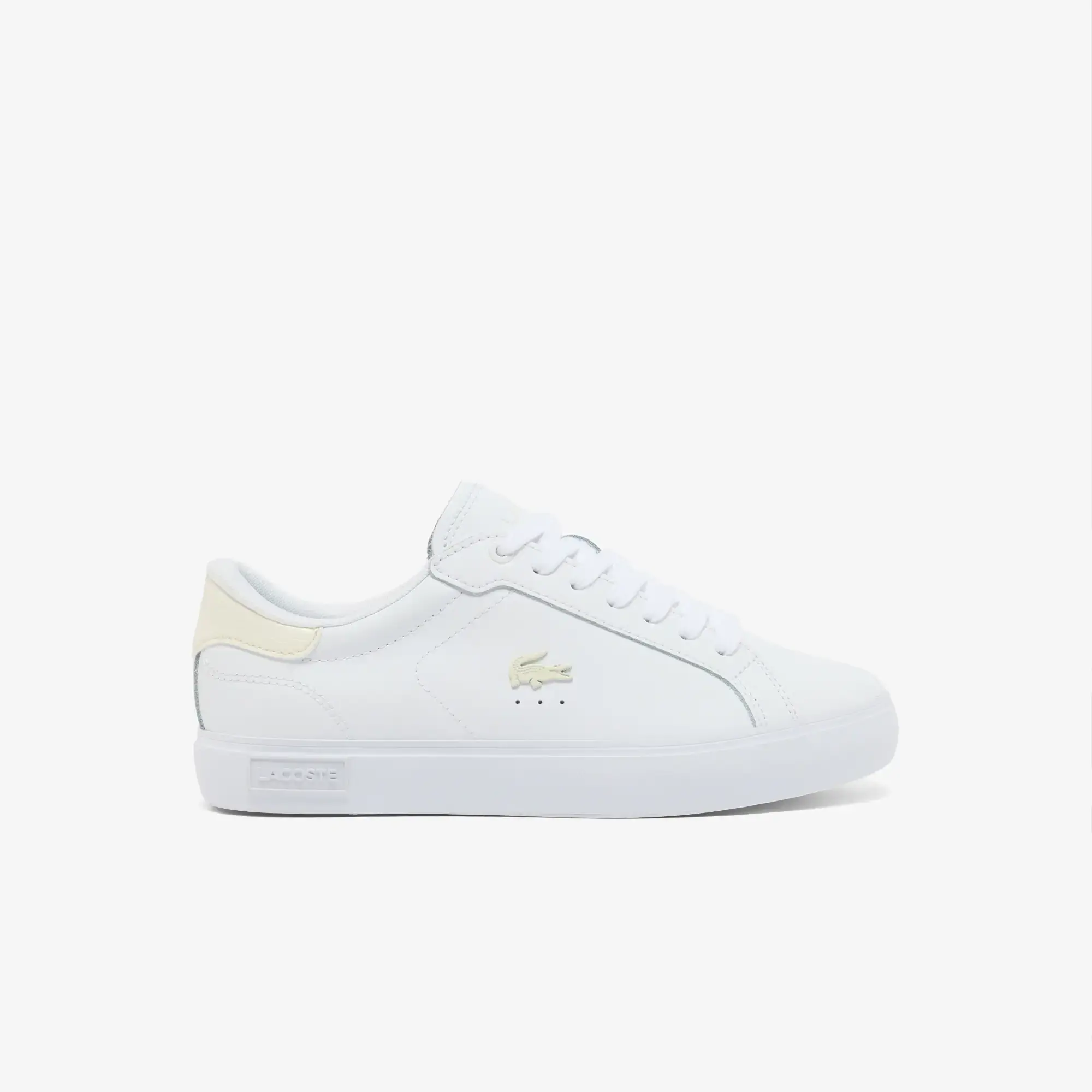 Lacoste Women’s Powercourt Sneakers - White & Off White