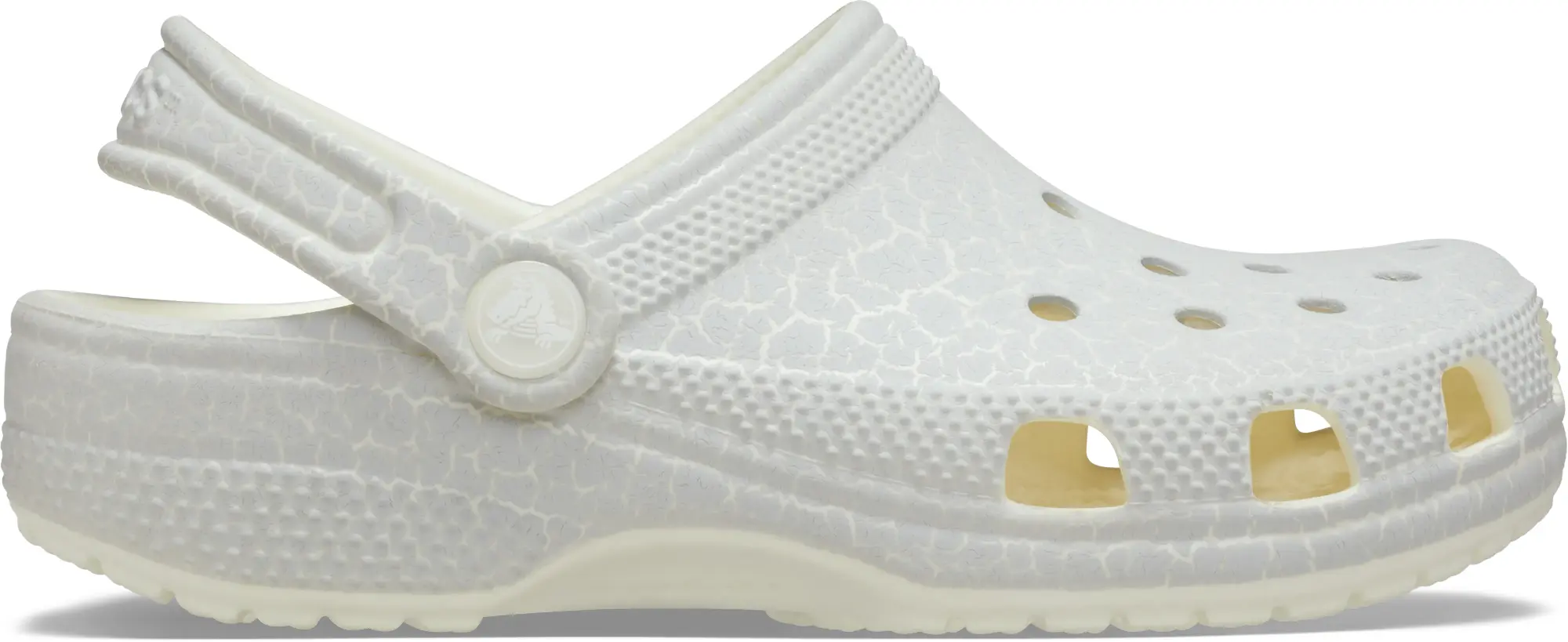 Crocs | Kids | Classic Glow Crackle | Clogs | Moon Crackle | C11