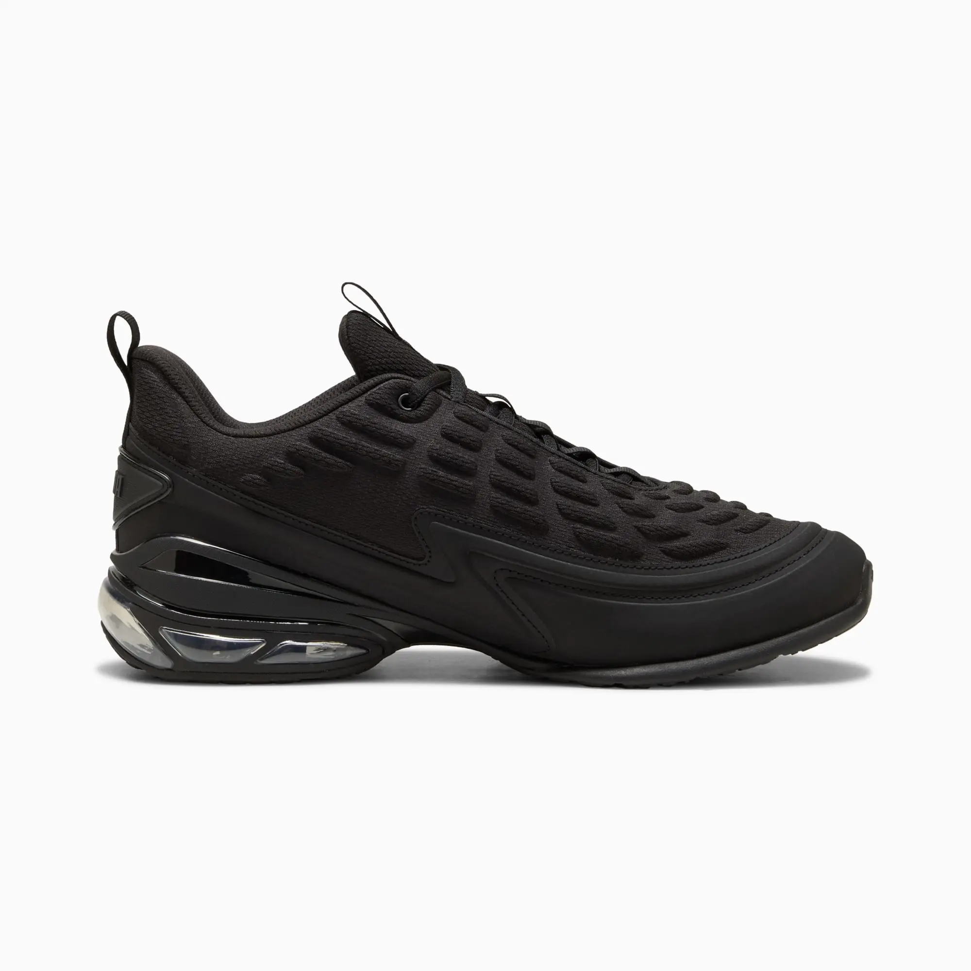 PUMA Meza Sneakers Unisex, Black/Cool Dark Grey, size 10