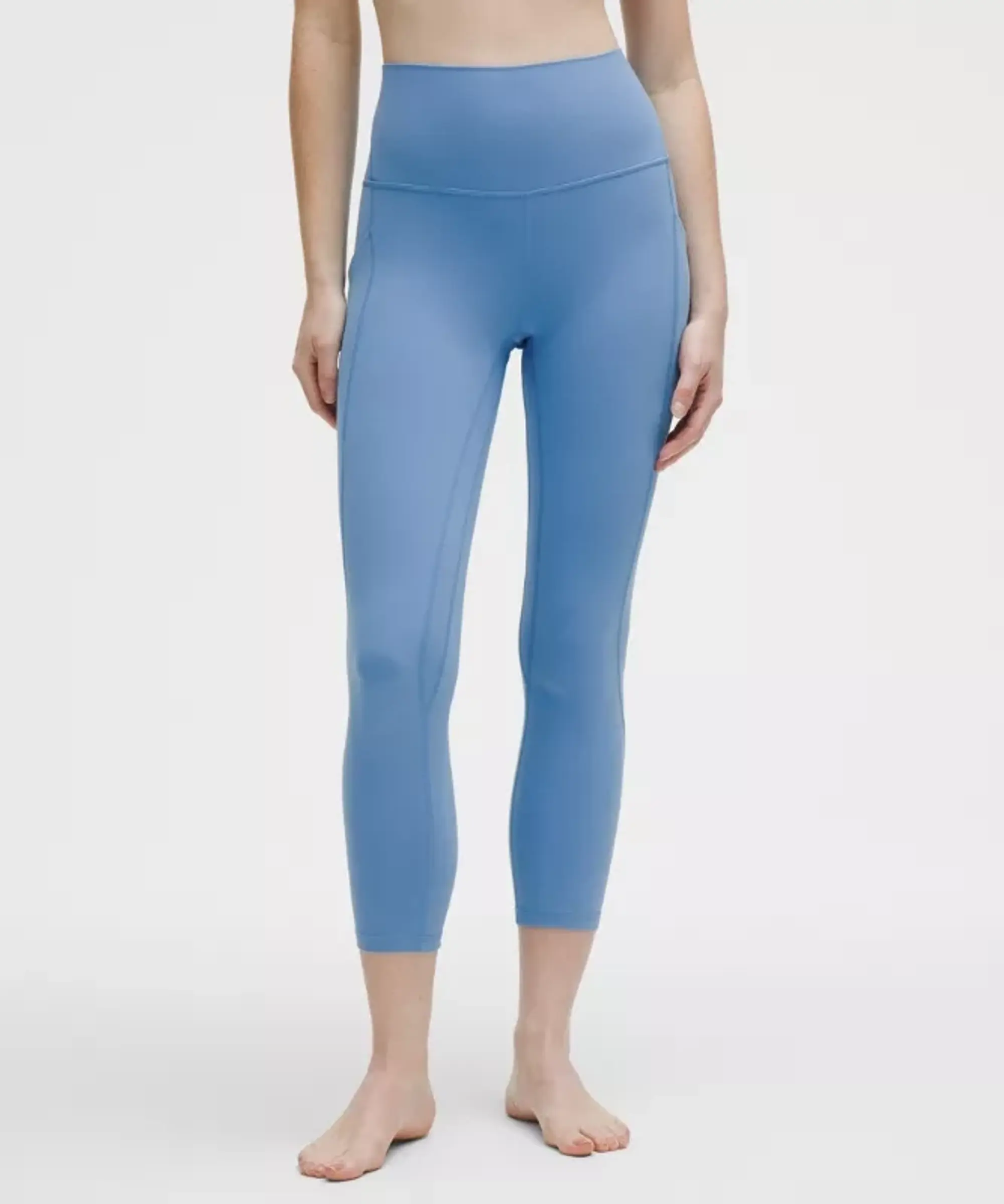 lululemon – Women's Align High-Rise Crop Leggings with Pockets – 23" – Color Blue – Size 0