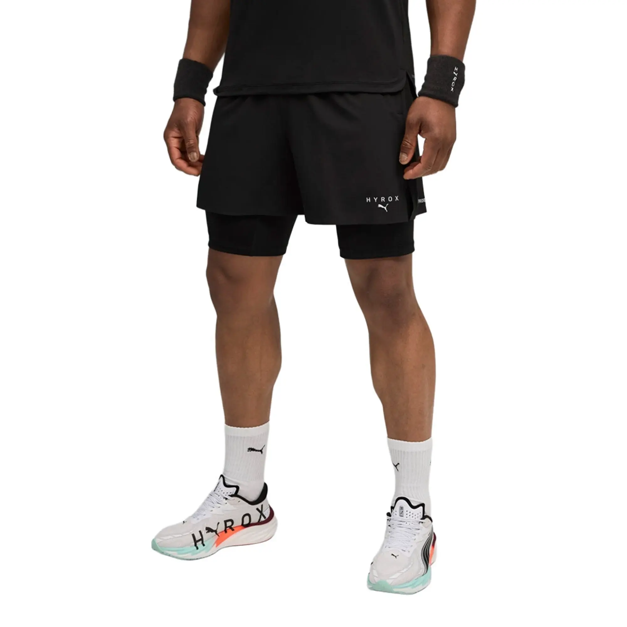 PUMA x HYROX 2In1 Training Shorts Men, Black