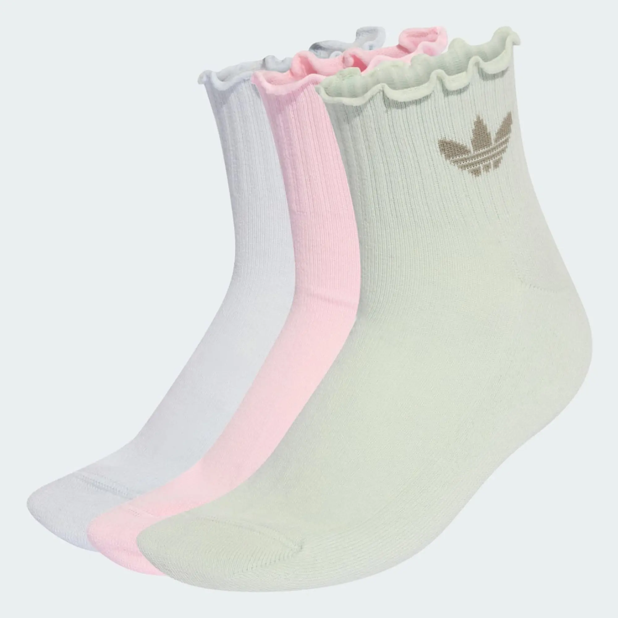 adidas Ruffle Socks 3 Pairs