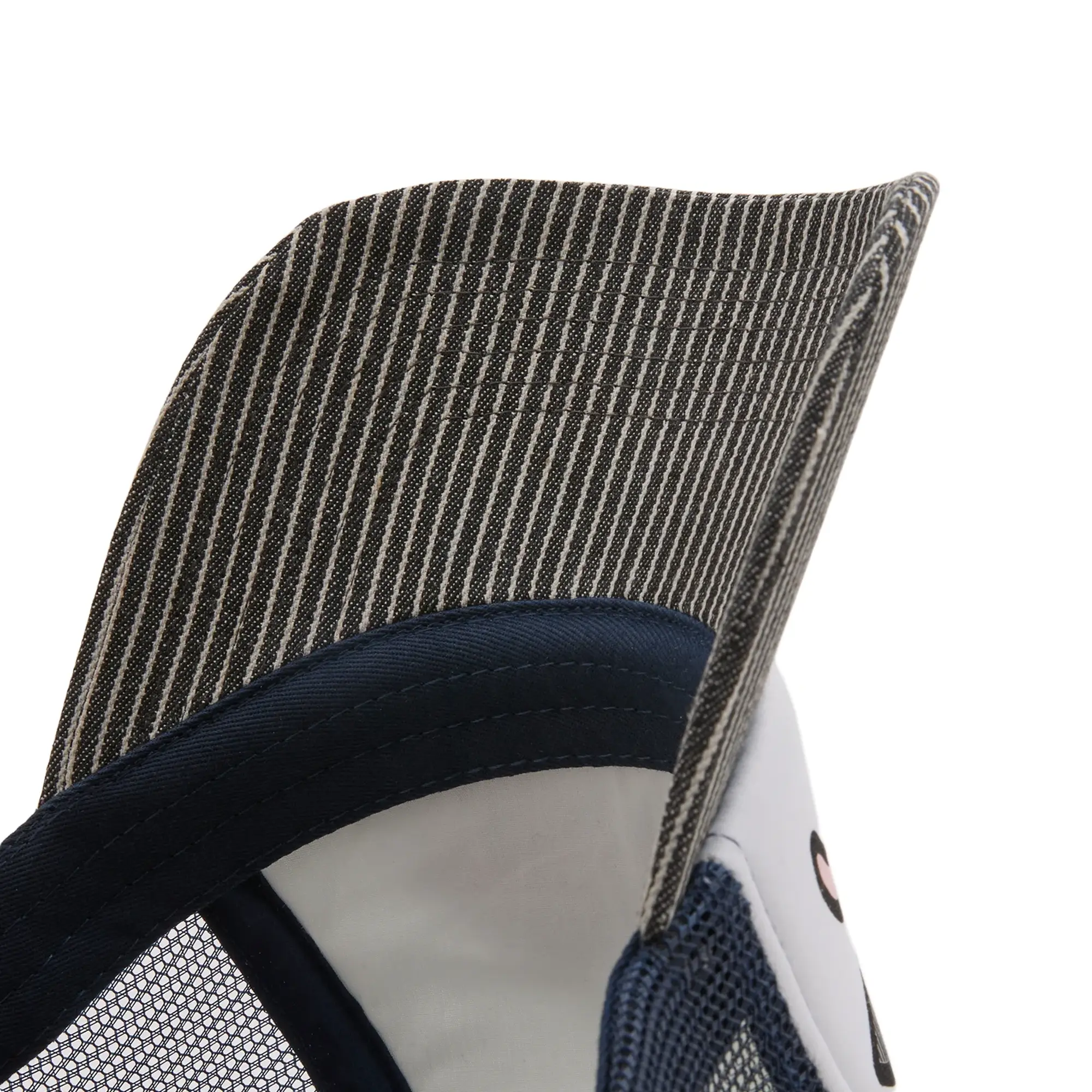 END. x ICECREAM Hickory Running Dog Trucker Cap Navy/White