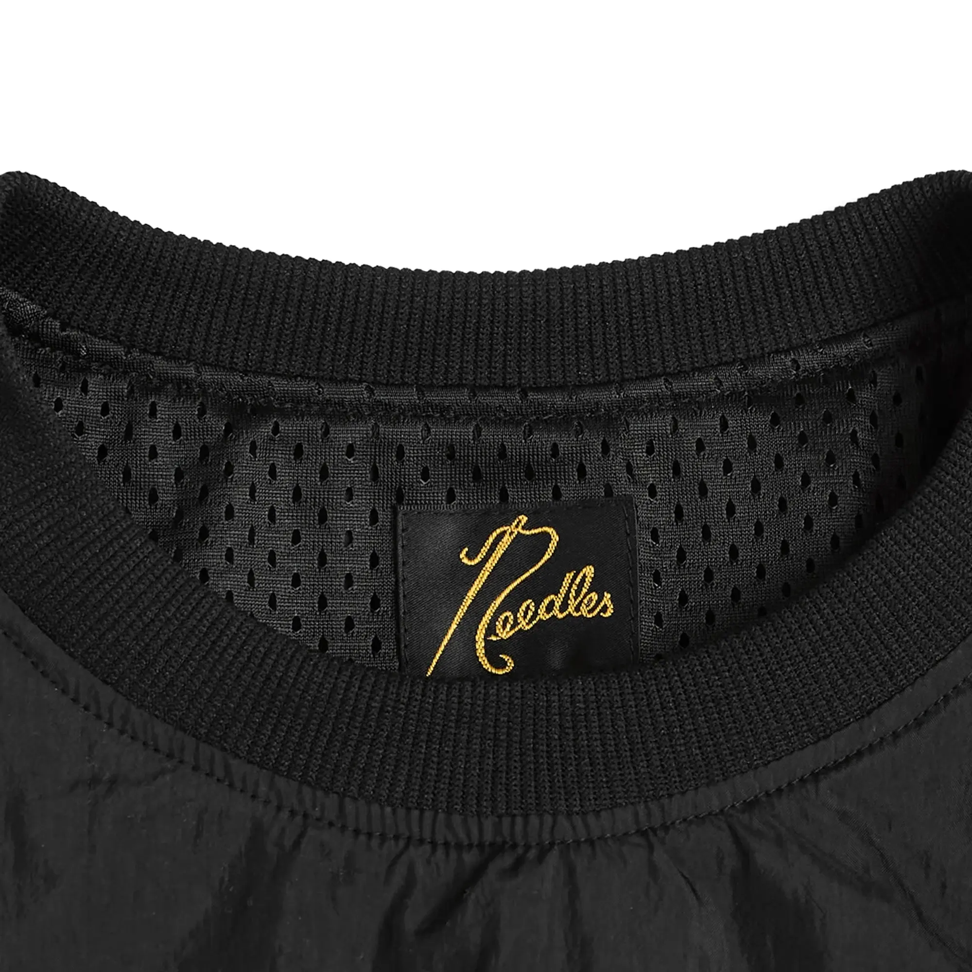 END. x Needles Track Crew Neck Shirt Black