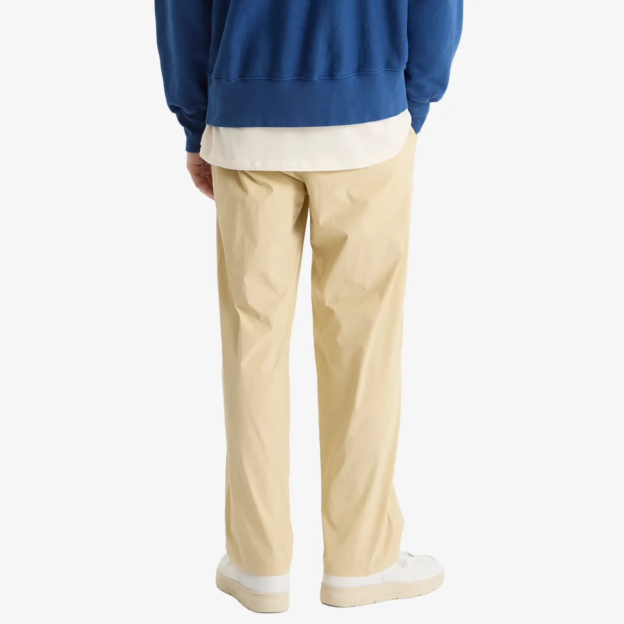 Malbon Men's Magnolia Pleated Pant Pale Khaki