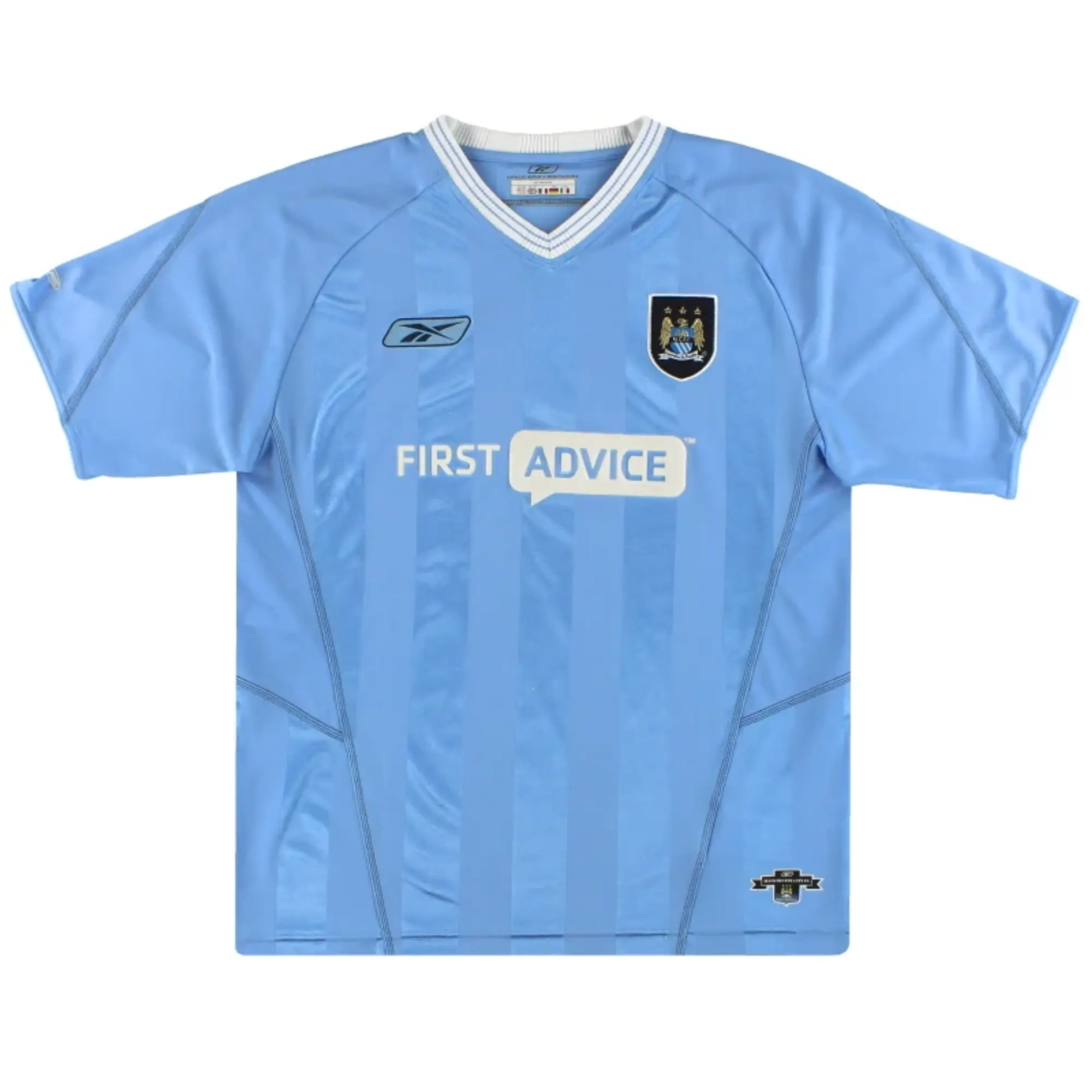 2003-04 Manchester City Reebok Home Shirt XXL - Manchester City / Very Good / XXL