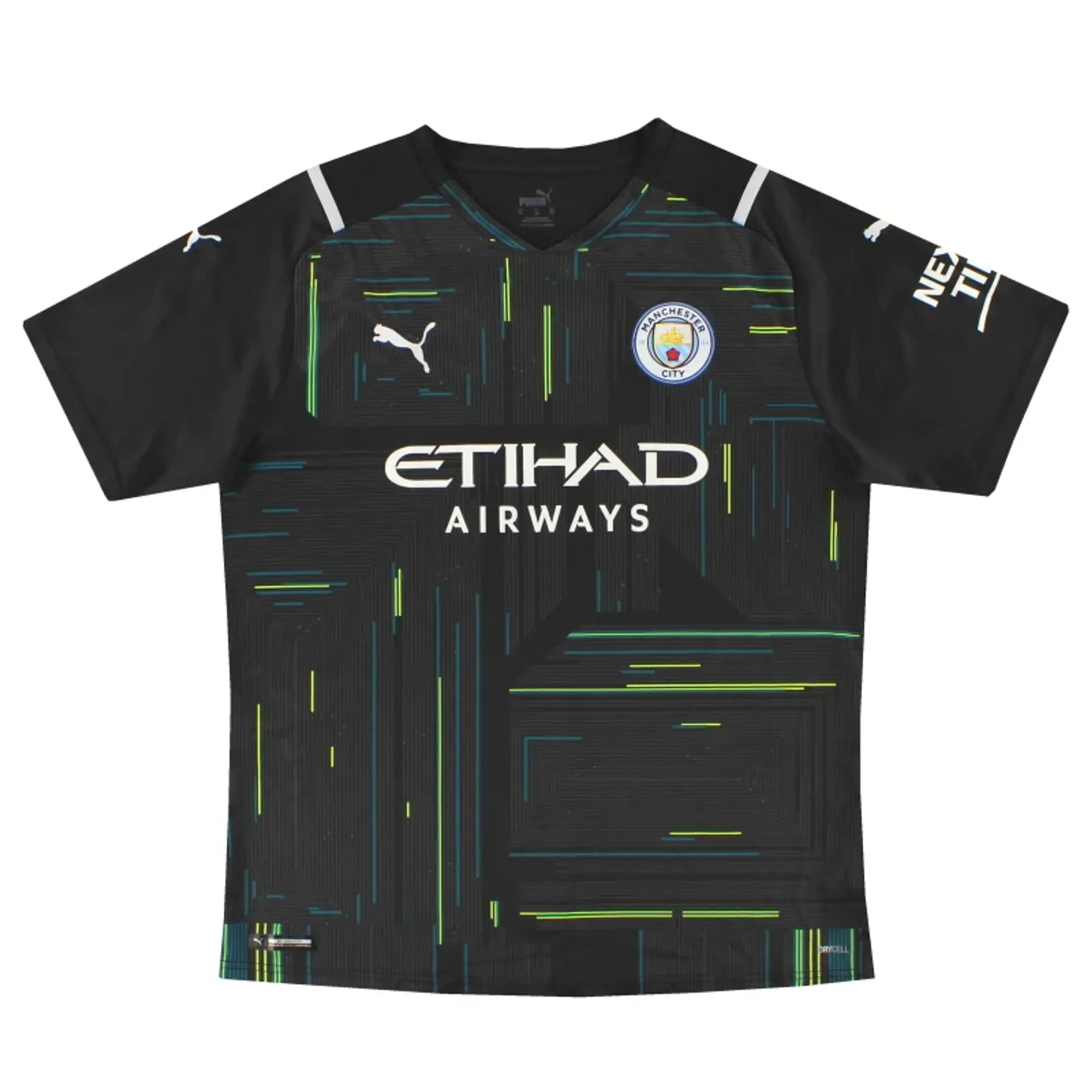 2021-22 Manchester City Puma Goalkeeper Shirt XL - Manchester City / Excellent / XL