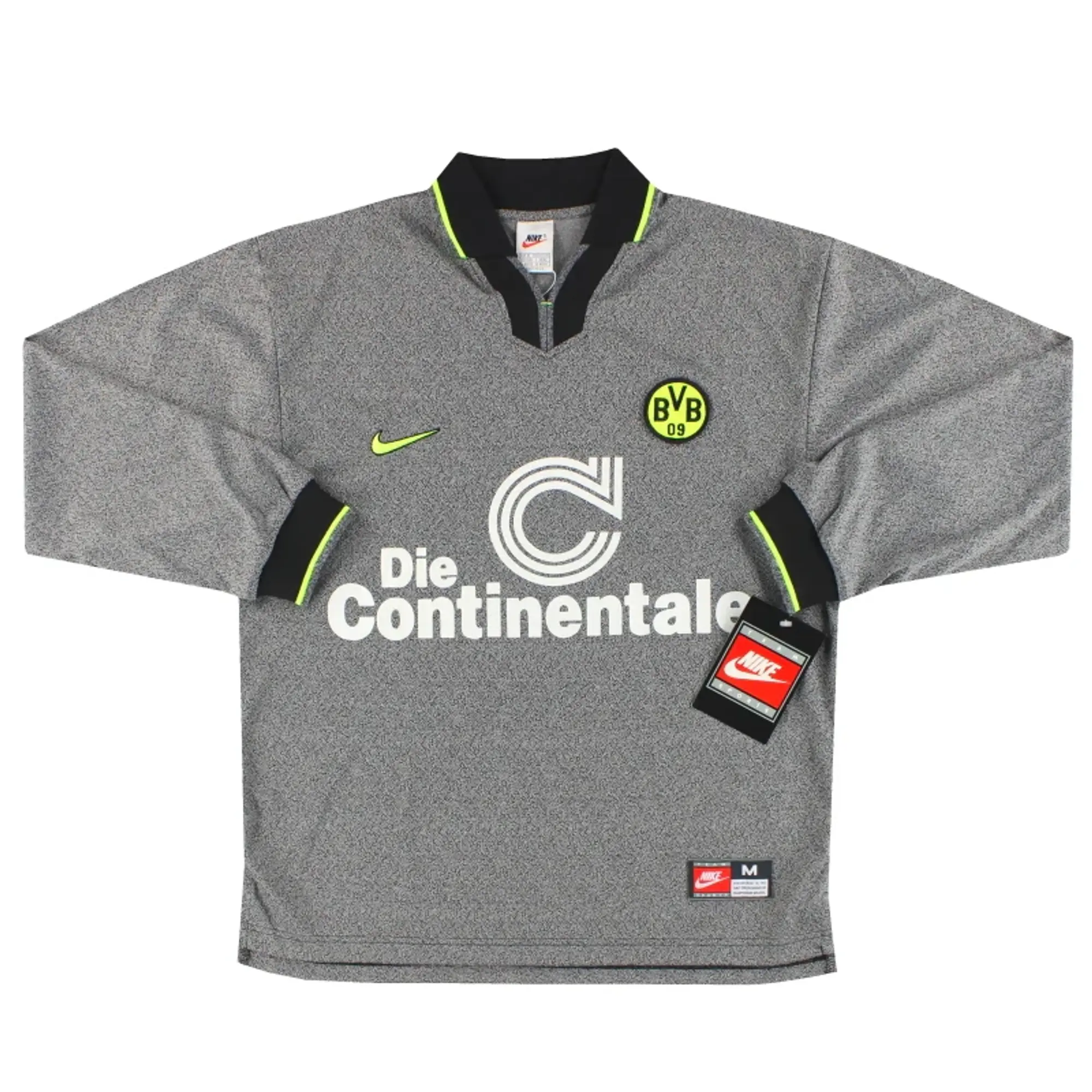 1997-98 Borussia Dortmund Nike Away Shirt L/S *w/tags* M - Dortmund / w/tags / Medium