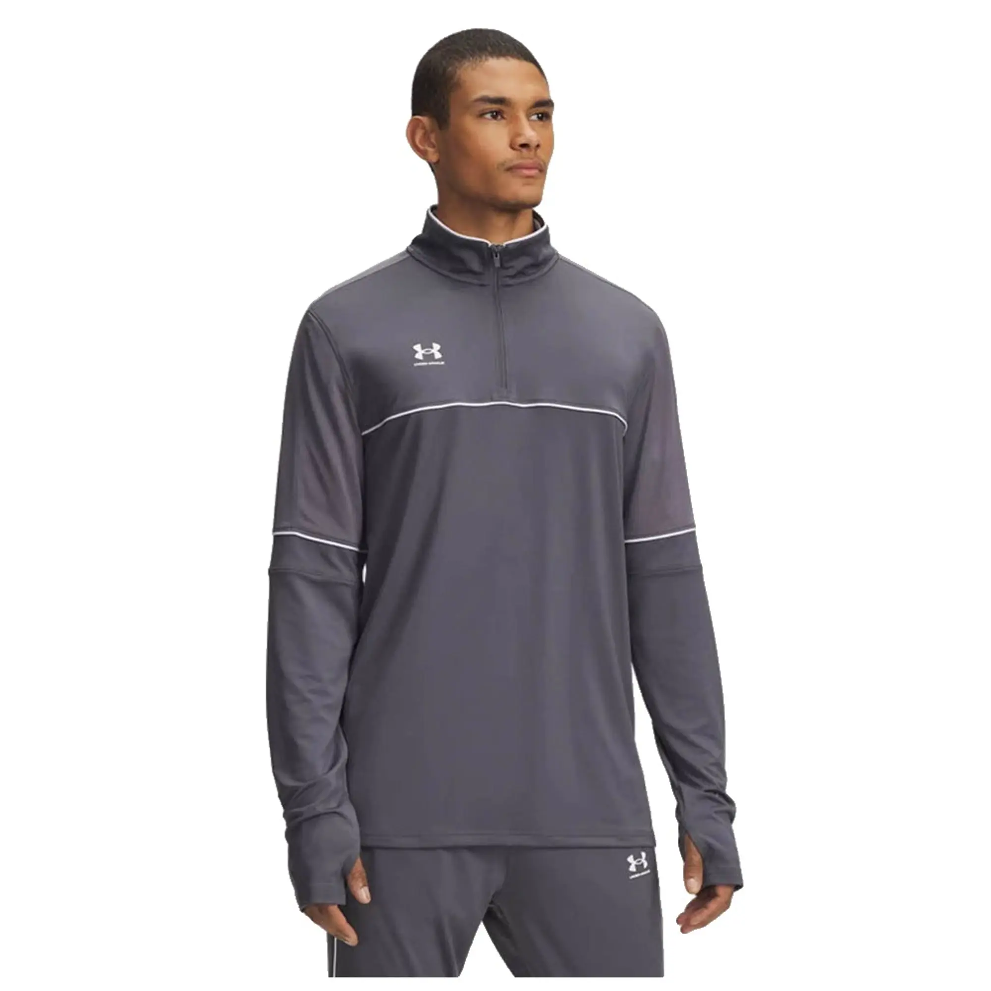 Under Armour  Challenger Training Men's ¼ Zip Castlerock / White L