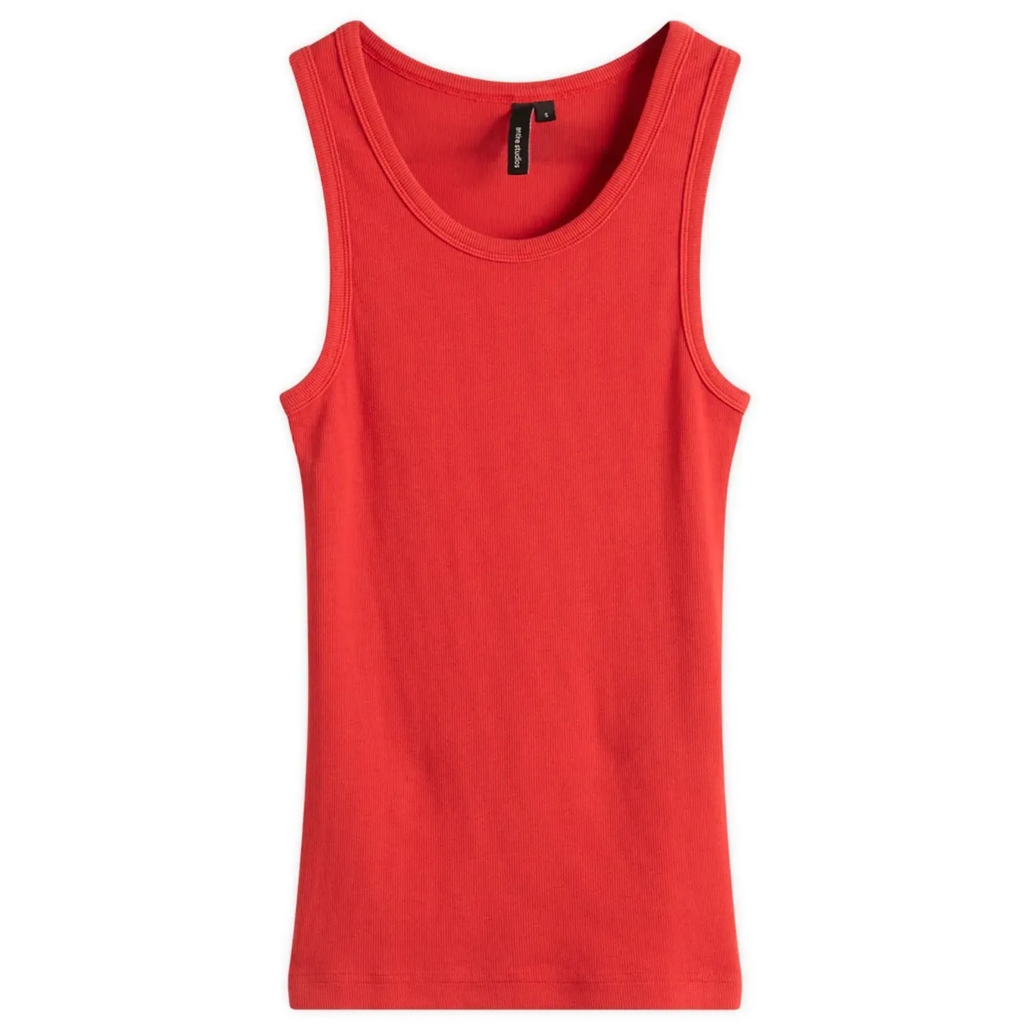 Entire Studios Women's Rib Tank Top Cherry