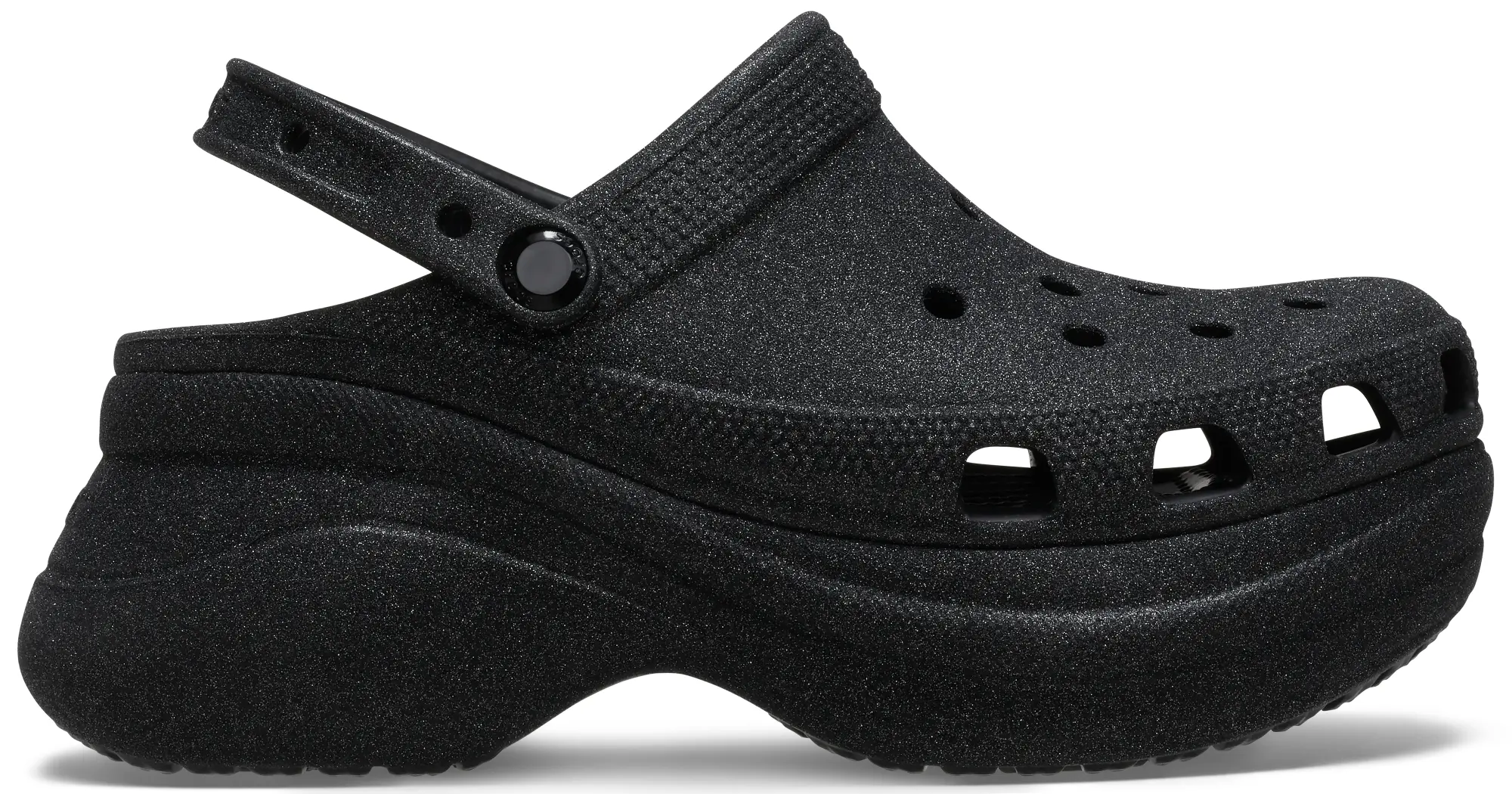 Crocs | Women | Bae Glitter | Clogs | Black | 3